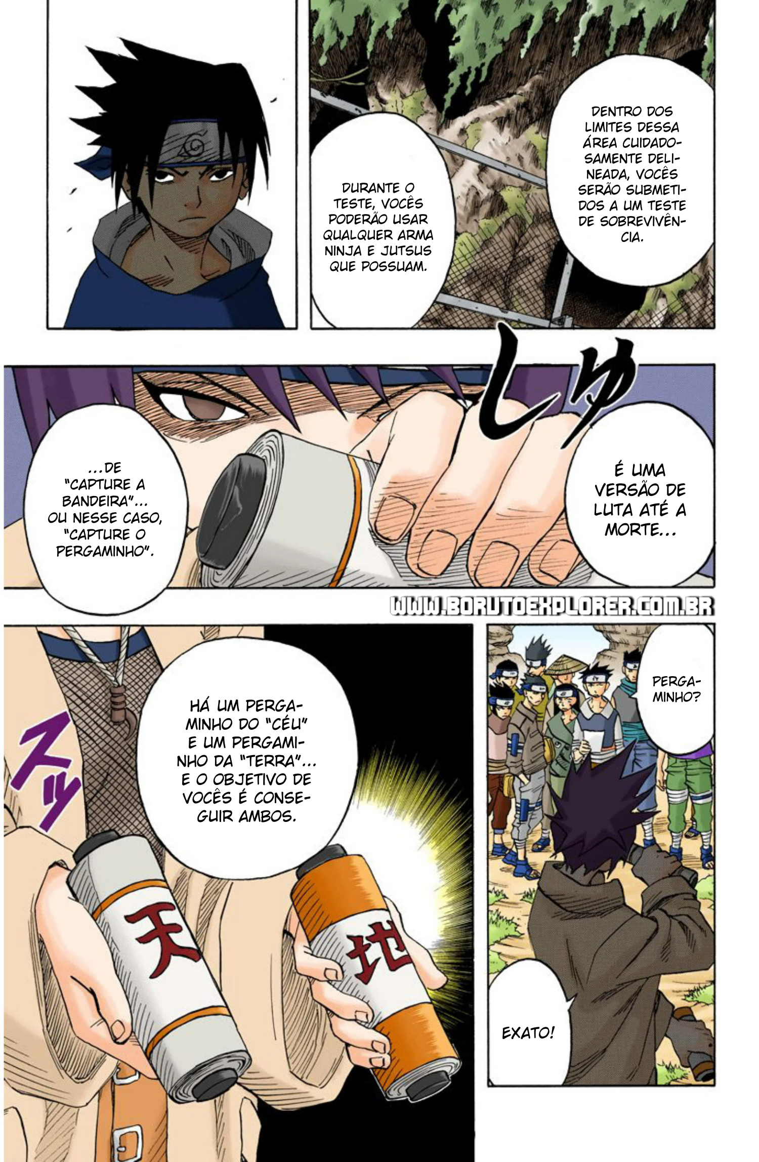 Read Naruto - Versão Colorida Oficial Manga Online