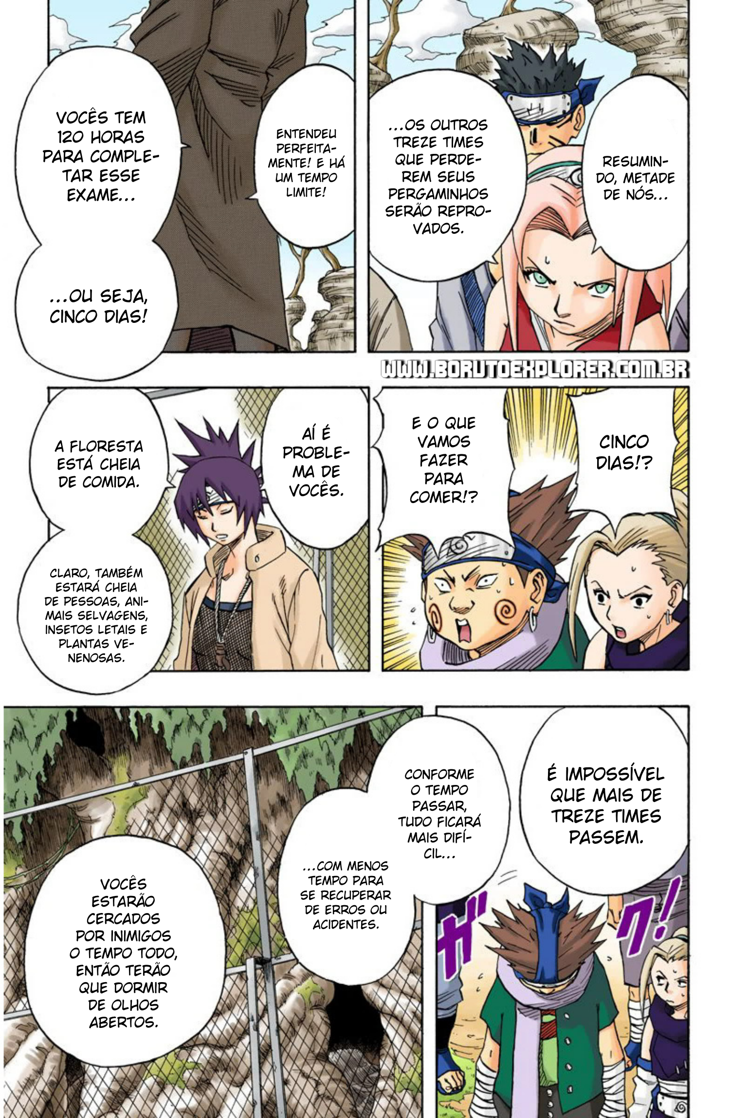 Read Naruto - Versão Colorida Oficial Manga Online
