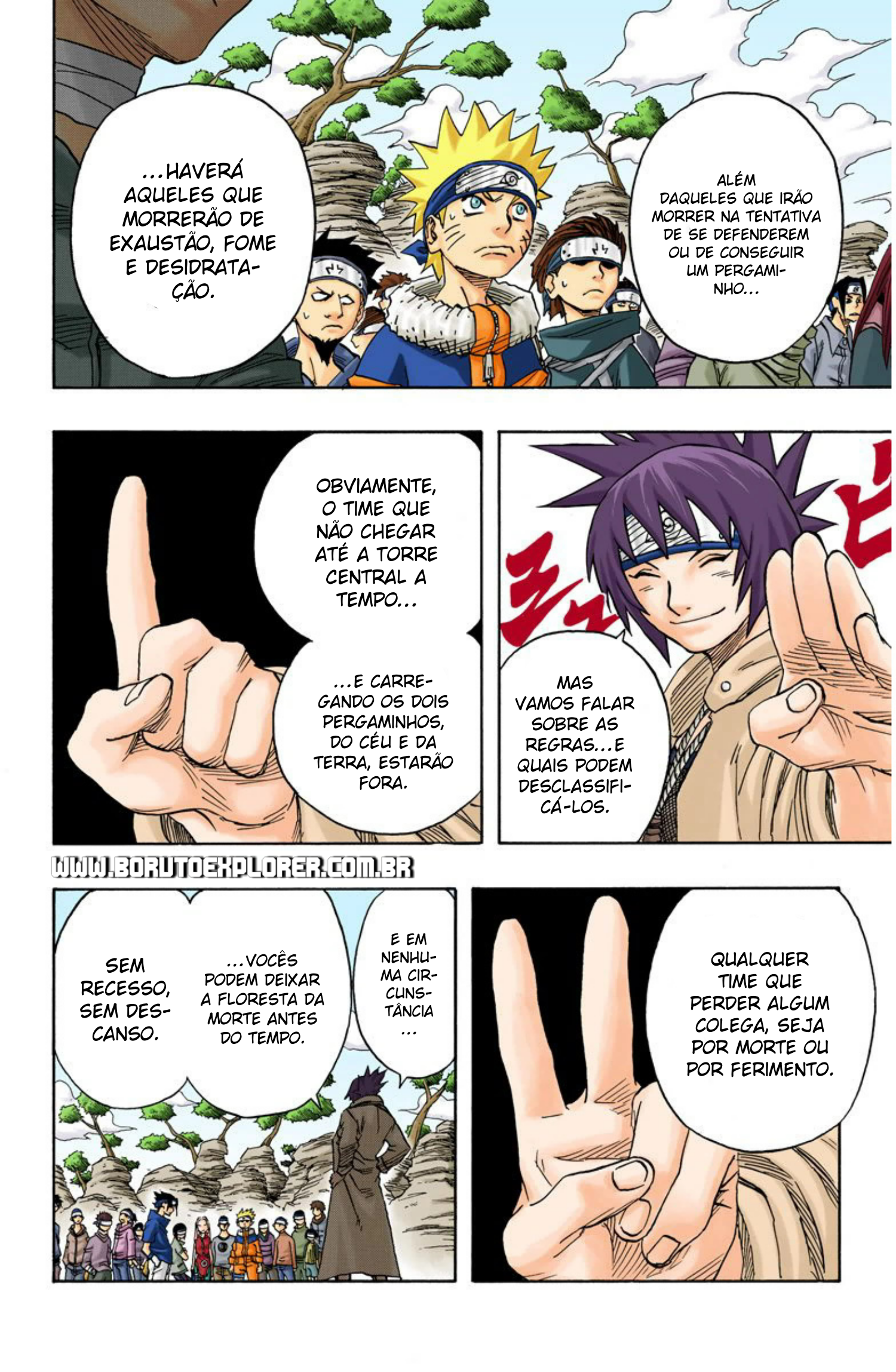 Read Naruto - Versão Colorida Oficial Manga Online