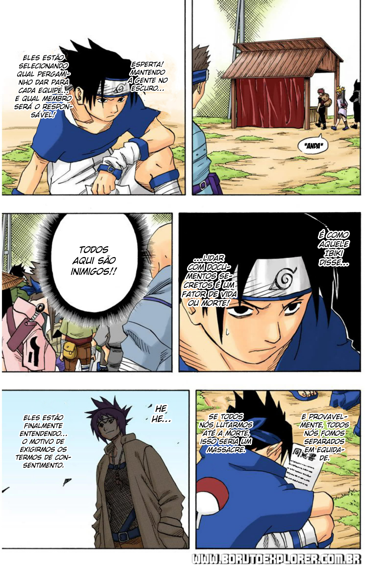 Read Naruto - Versão Colorida Oficial Manga Online