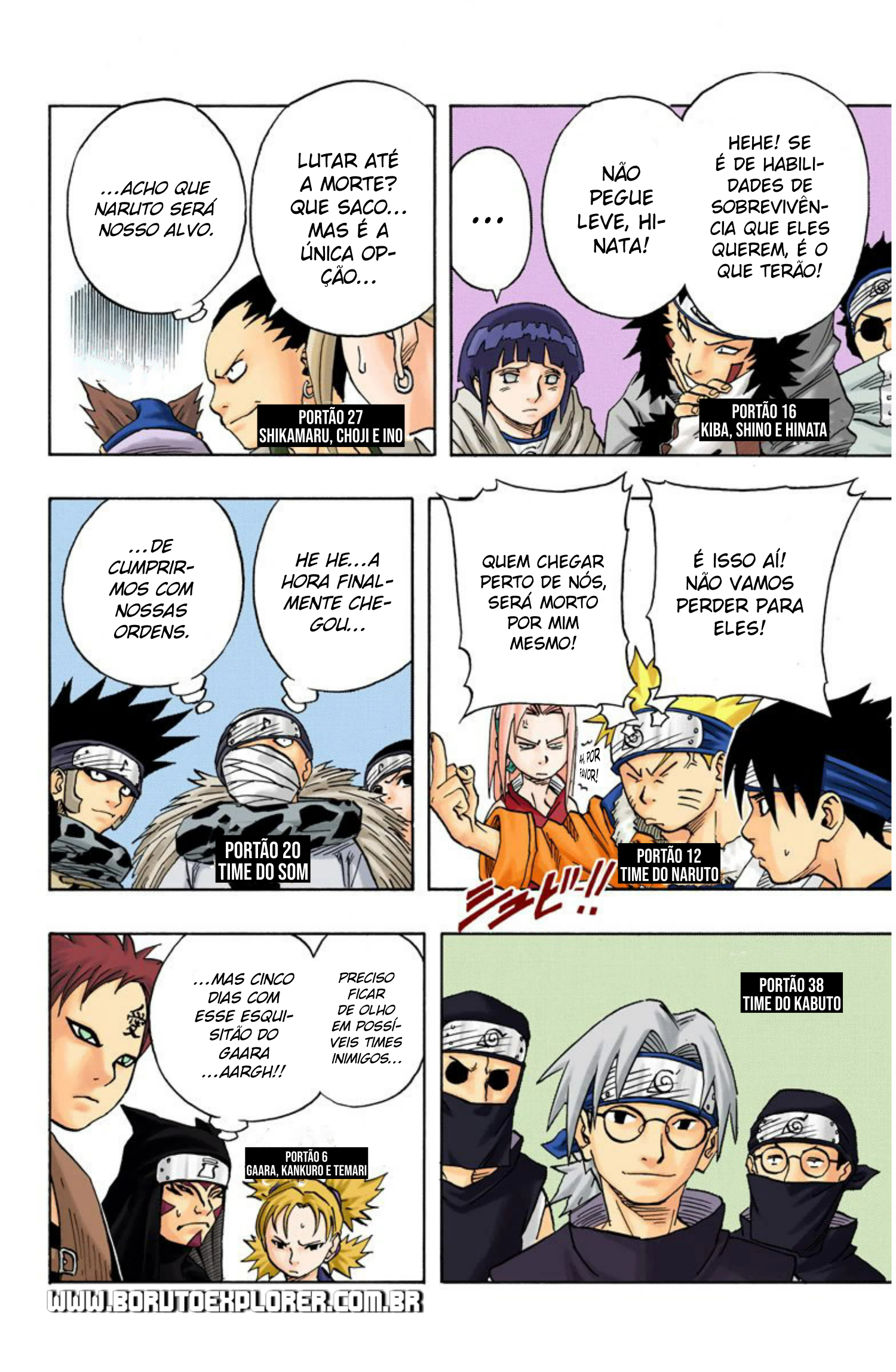 Read Naruto - Versão Colorida Oficial Manga Online