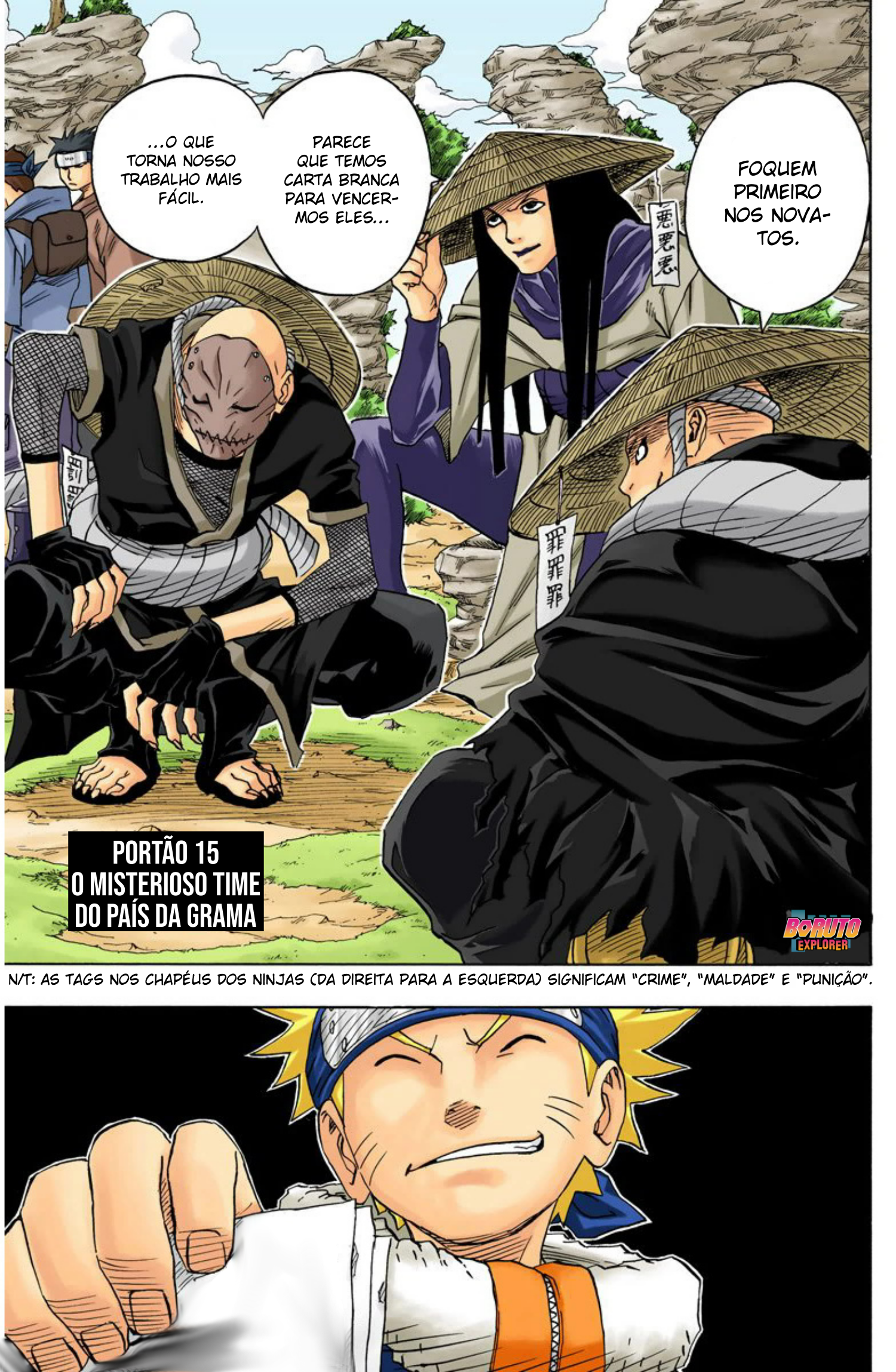 Read Naruto - Versão Colorida Oficial Manga Online