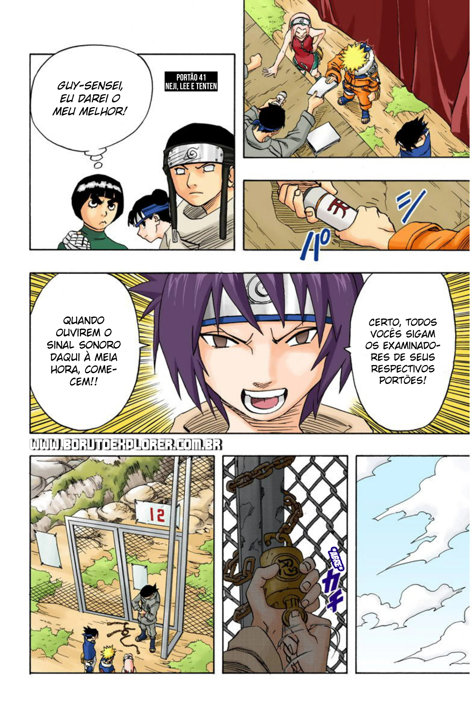Read Naruto - Versão Colorida Oficial Manga Online