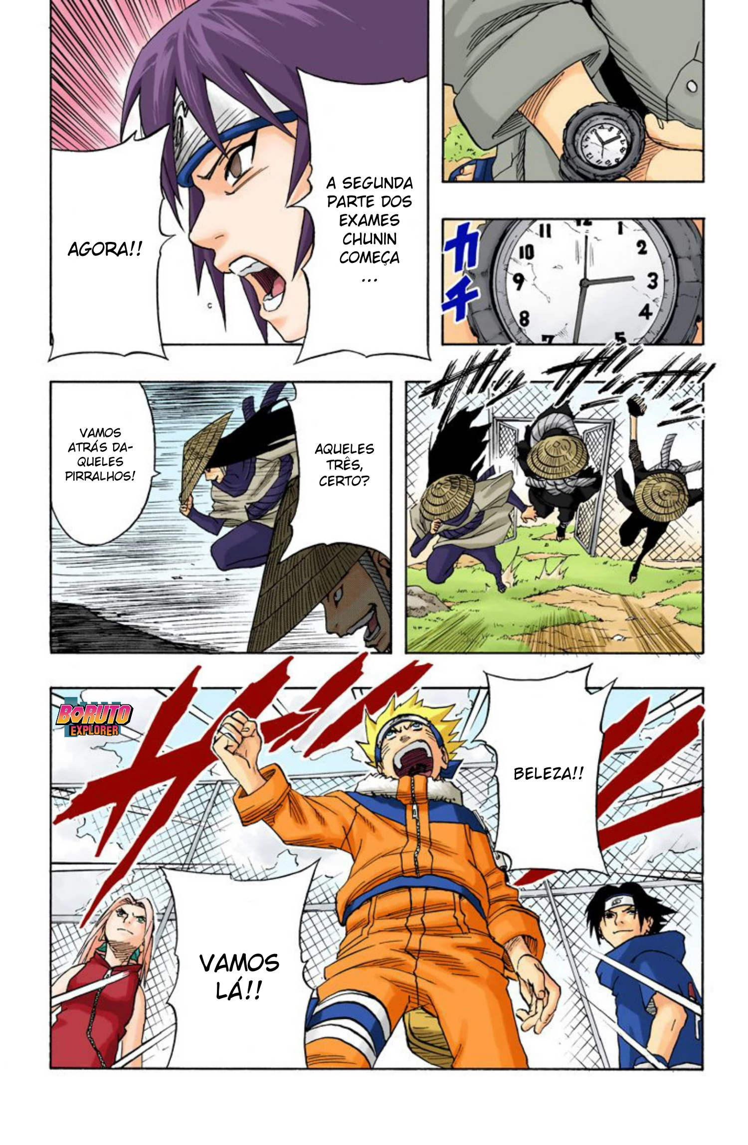 Read Naruto - Versão Colorida Oficial Manga Online