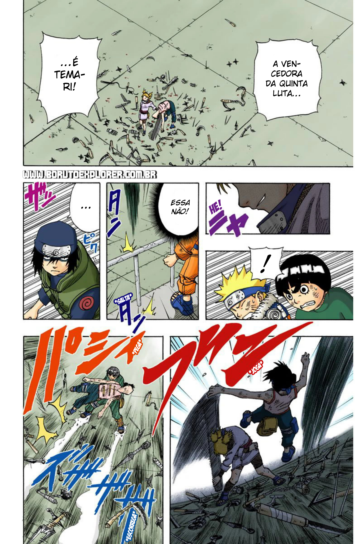 Read Naruto - Versão Colorida Oficial Manga Online