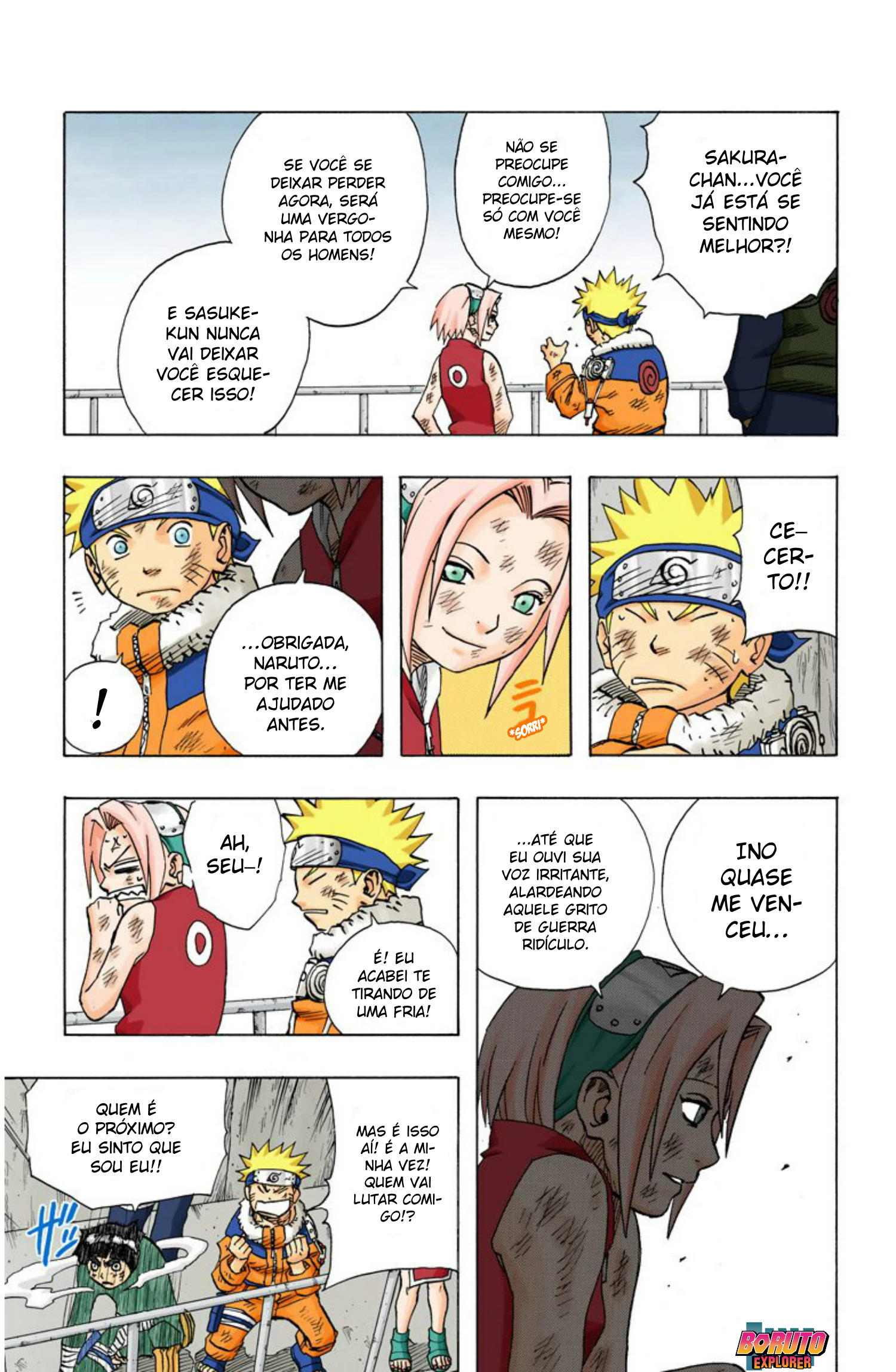 Read Naruto - Versão Colorida Oficial Manga Online