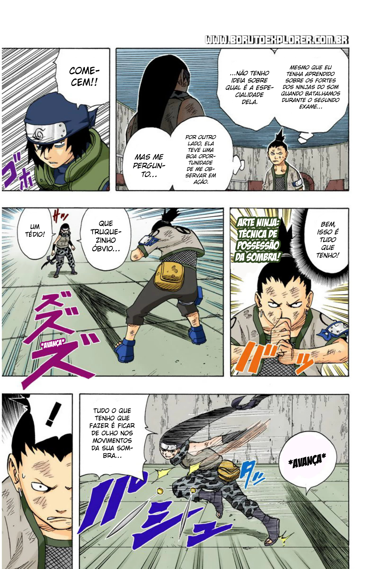 Read Naruto - Versão Colorida Oficial Manga Online