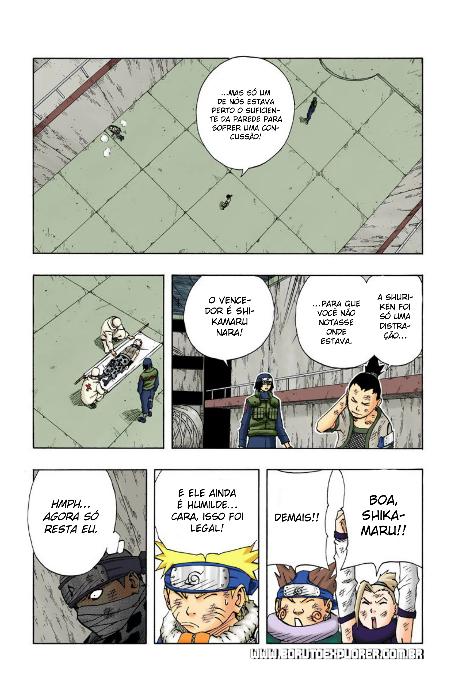 Read Naruto - Versão Colorida Oficial Manga Online