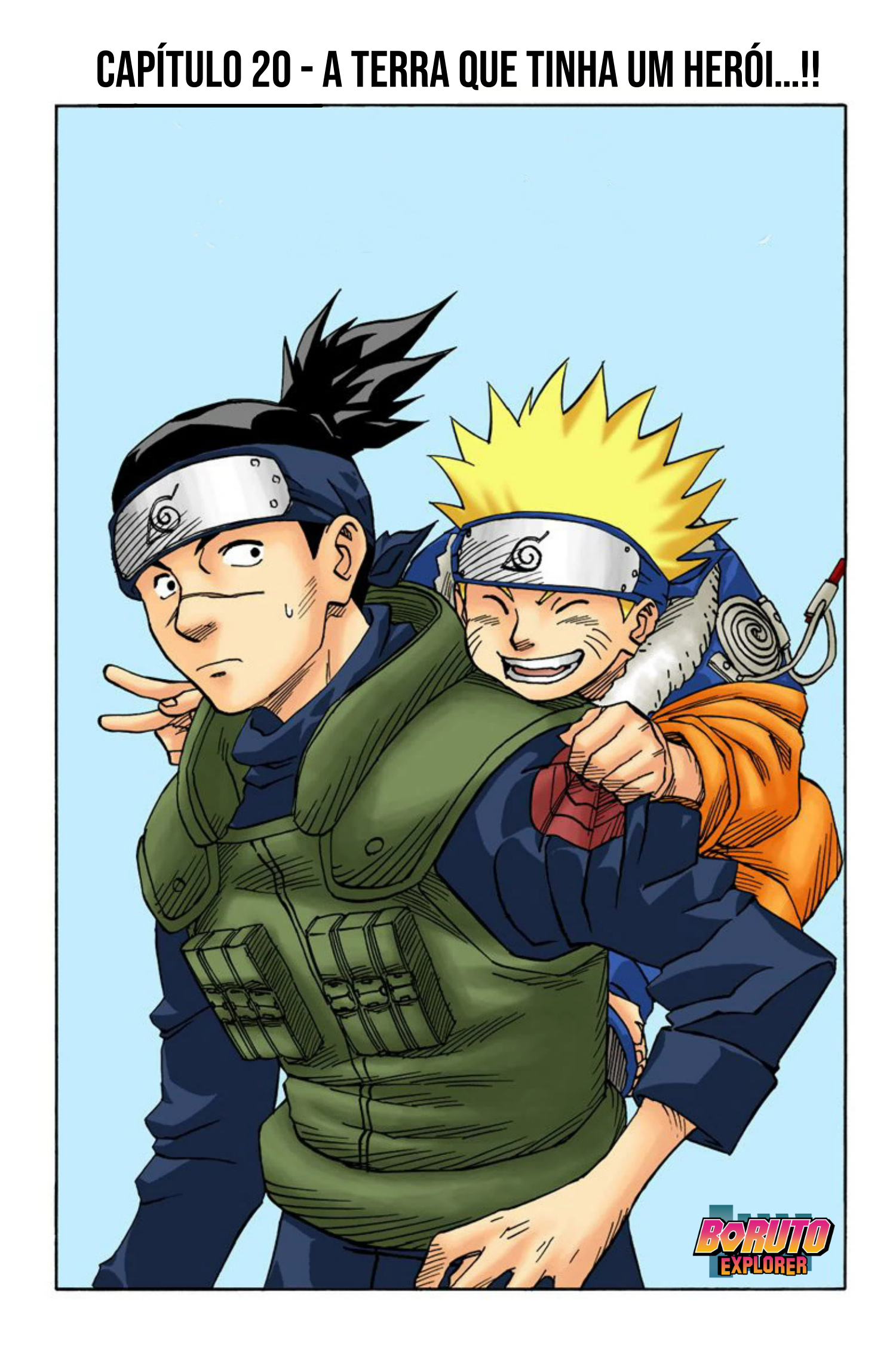 Read Naruto - Versão Colorida Oficial Manga Online