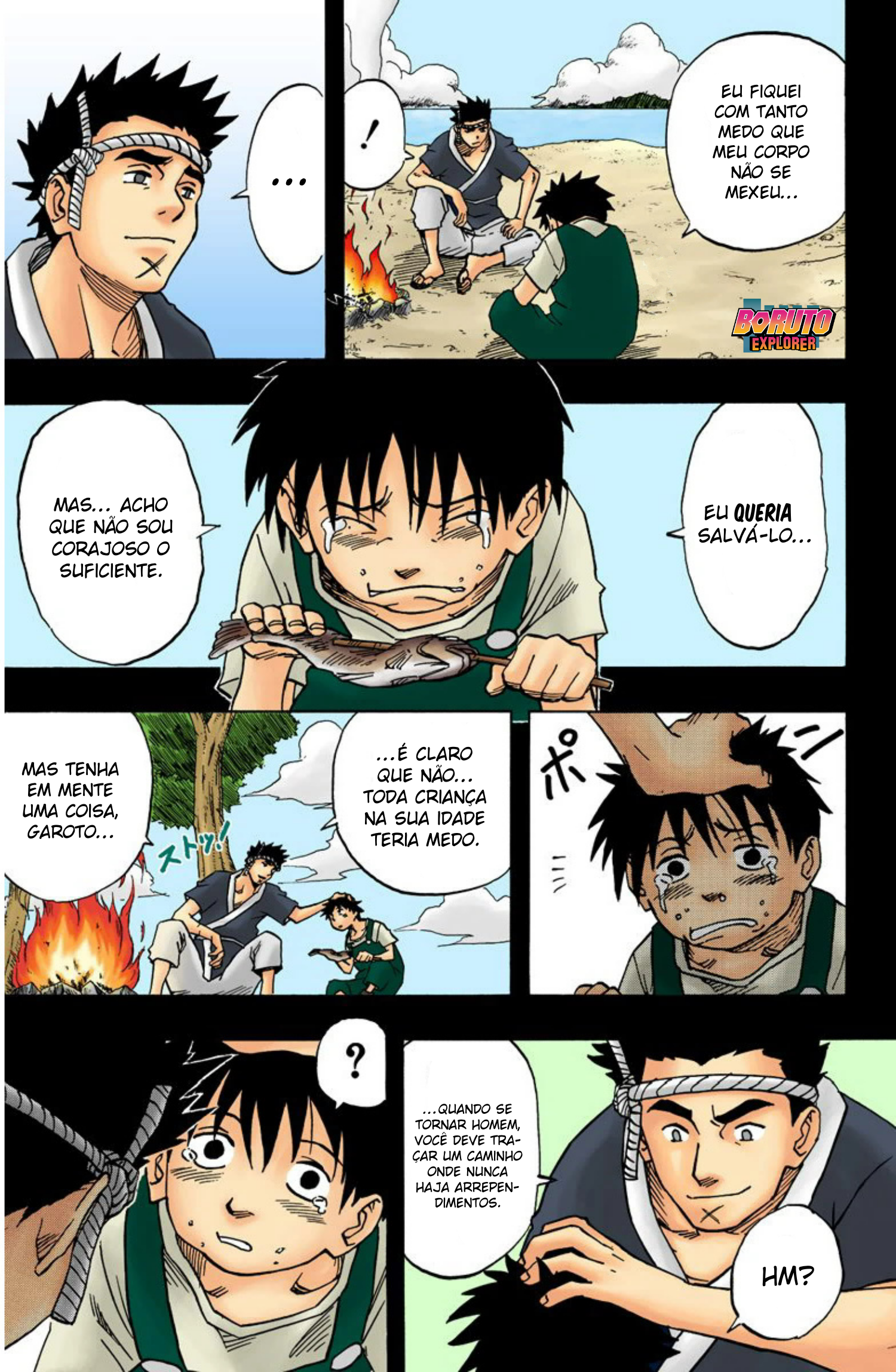 Read Naruto - Versão Colorida Oficial Manga Online