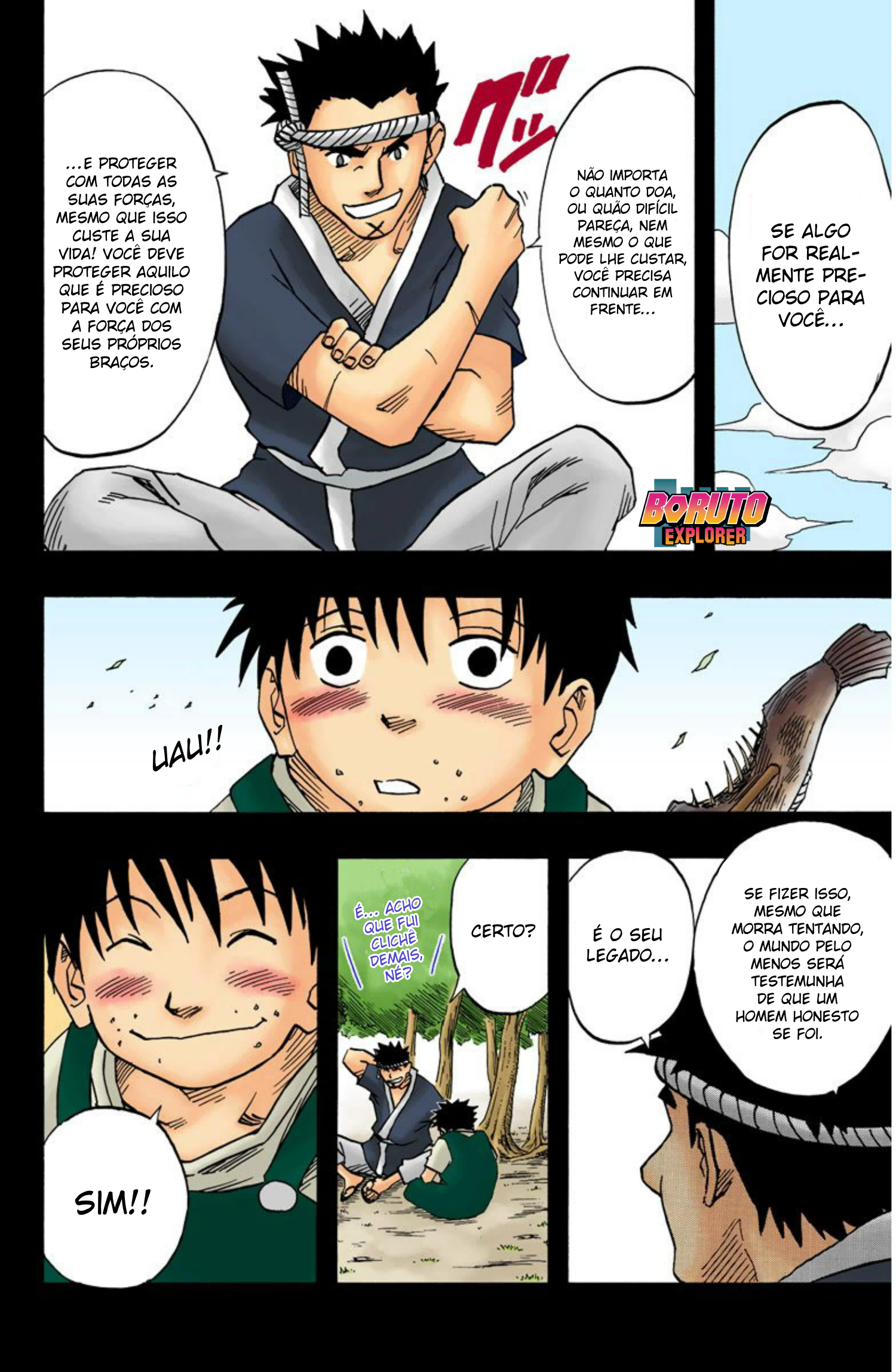 Read Naruto - Versão Colorida Oficial Manga Online