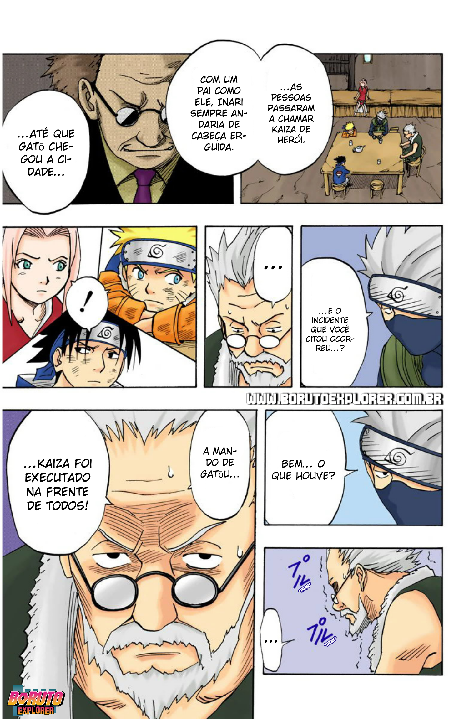 Read Naruto - Versão Colorida Oficial Manga Online