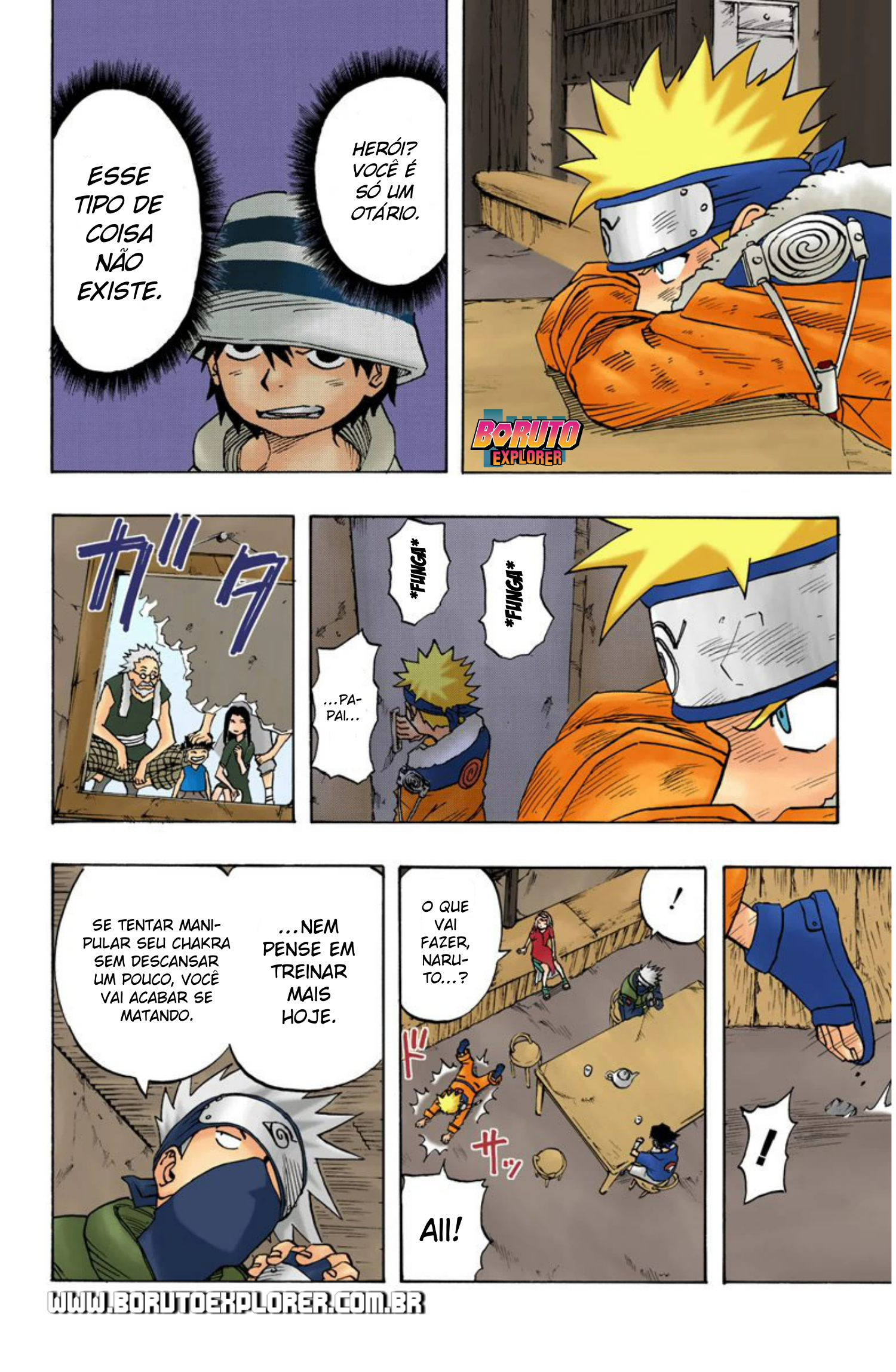 Read Naruto - Versão Colorida Oficial Manga Online