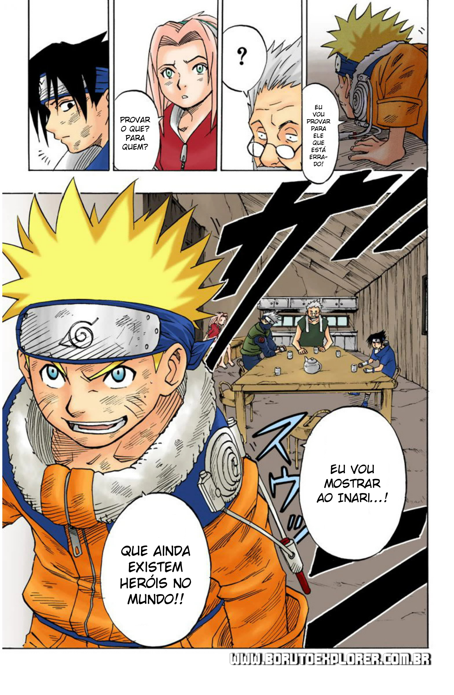 Read Naruto - Versão Colorida Oficial Manga Online