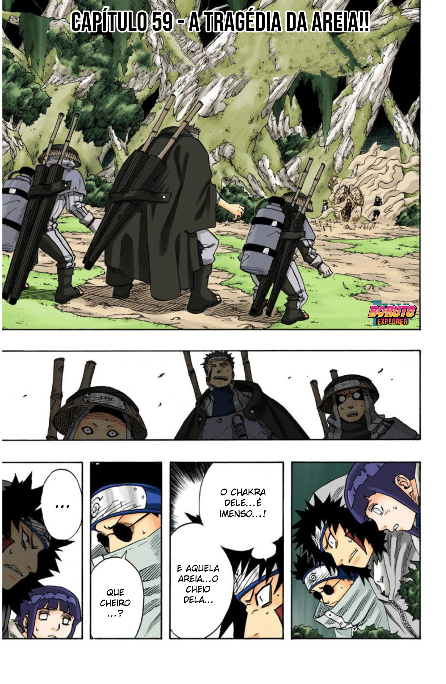 Read Naruto - Versão Colorida Oficial Manga Online