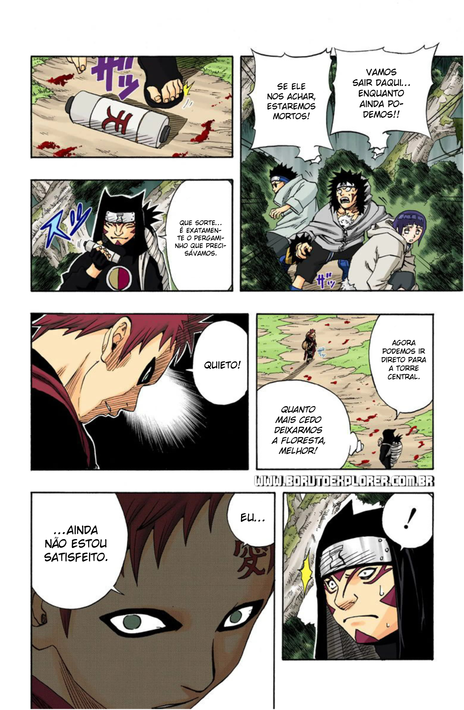 Read Naruto - Versão Colorida Oficial Manga Online