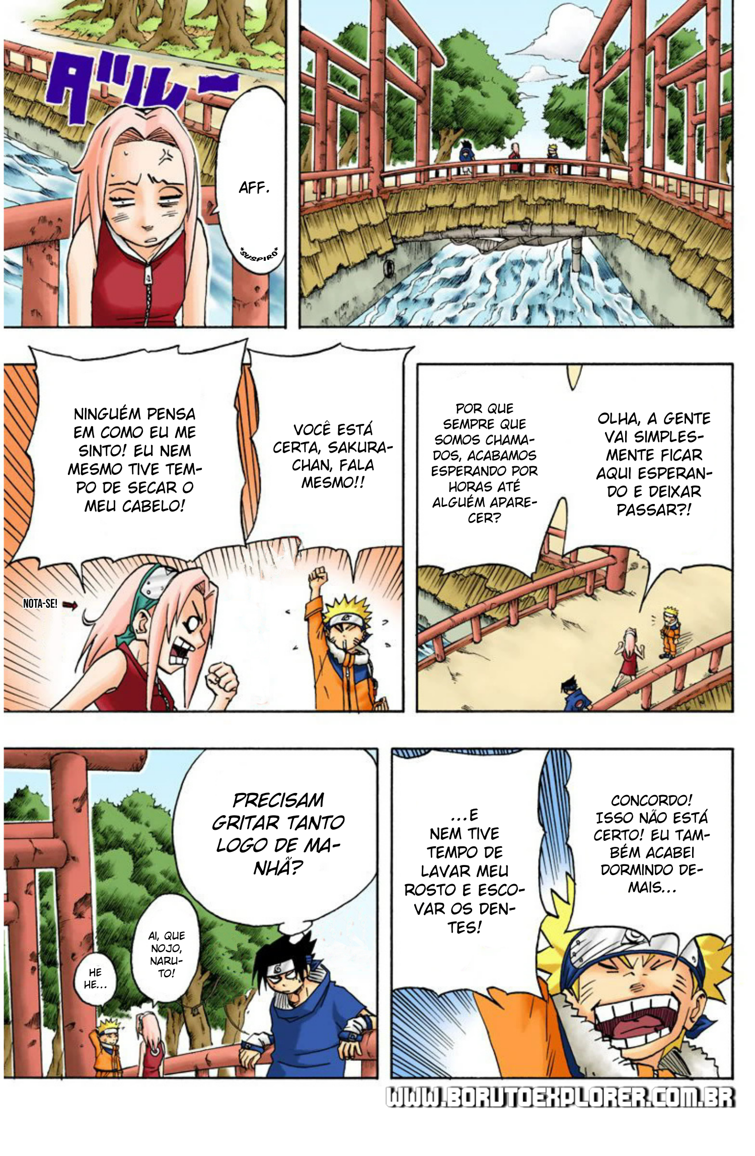 Read Naruto - Versão Colorida Oficial Manga Online