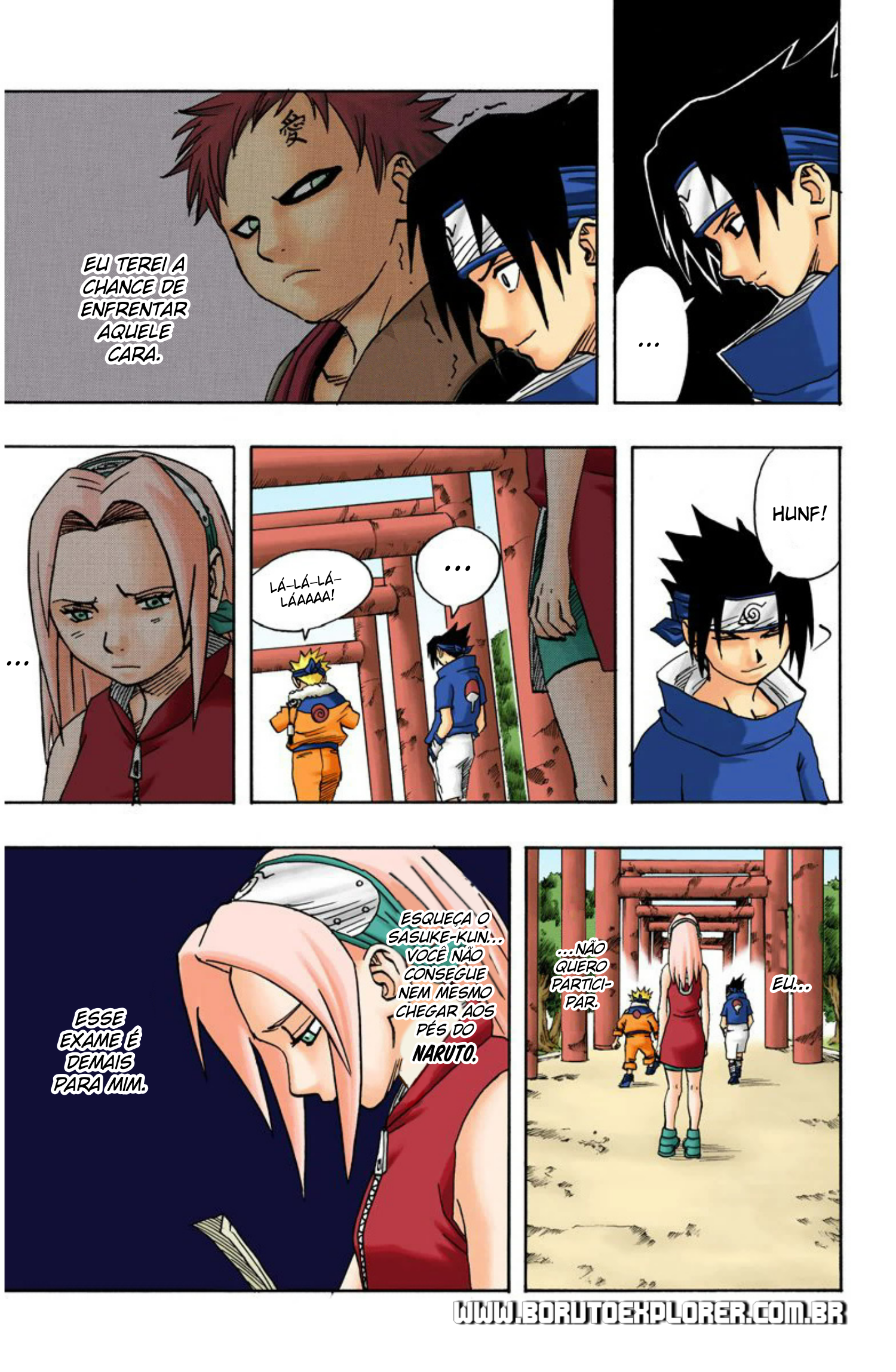 Read Naruto - Versão Colorida Oficial Manga Online