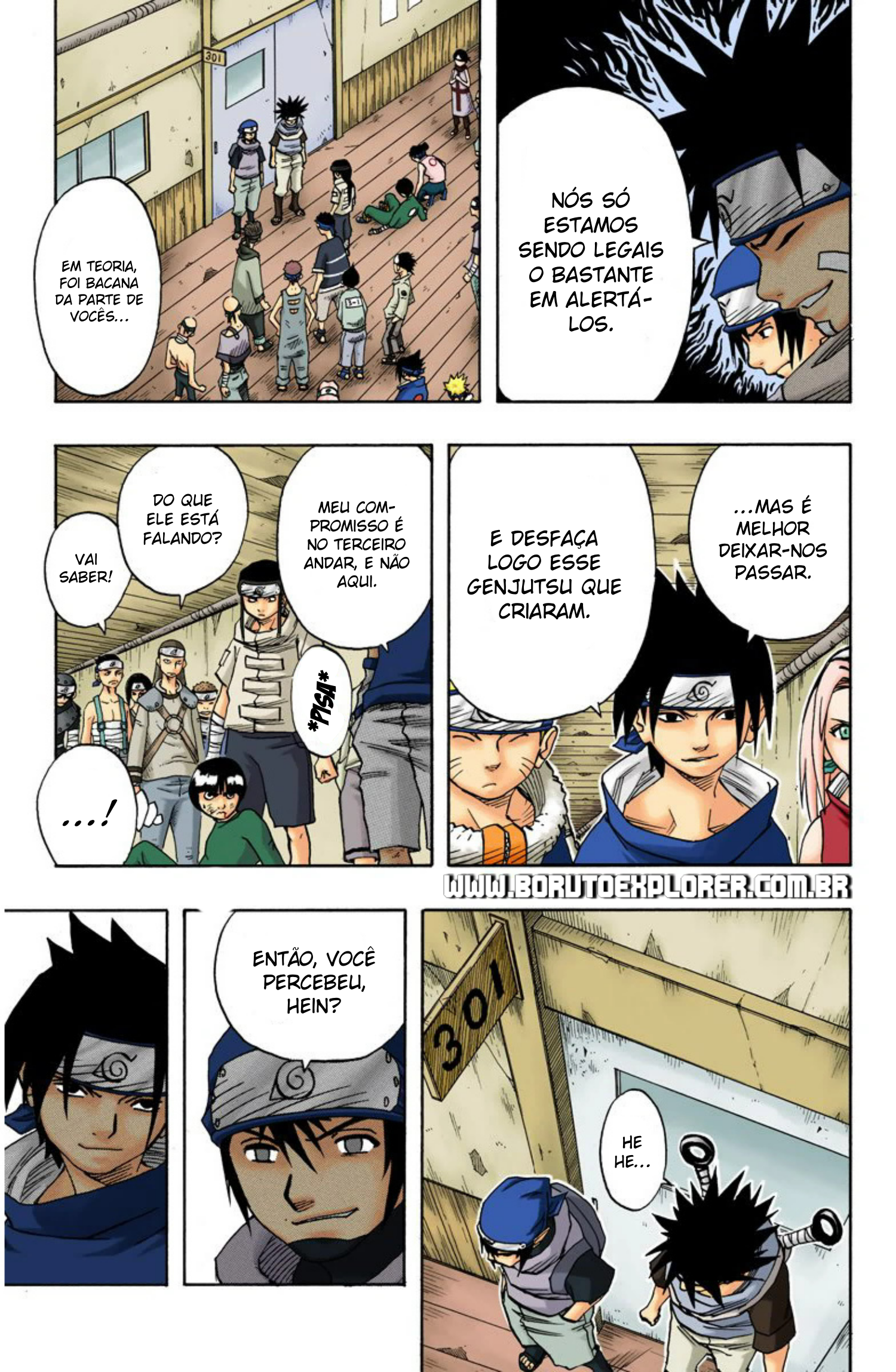 Read Naruto - Versão Colorida Oficial Manga Online