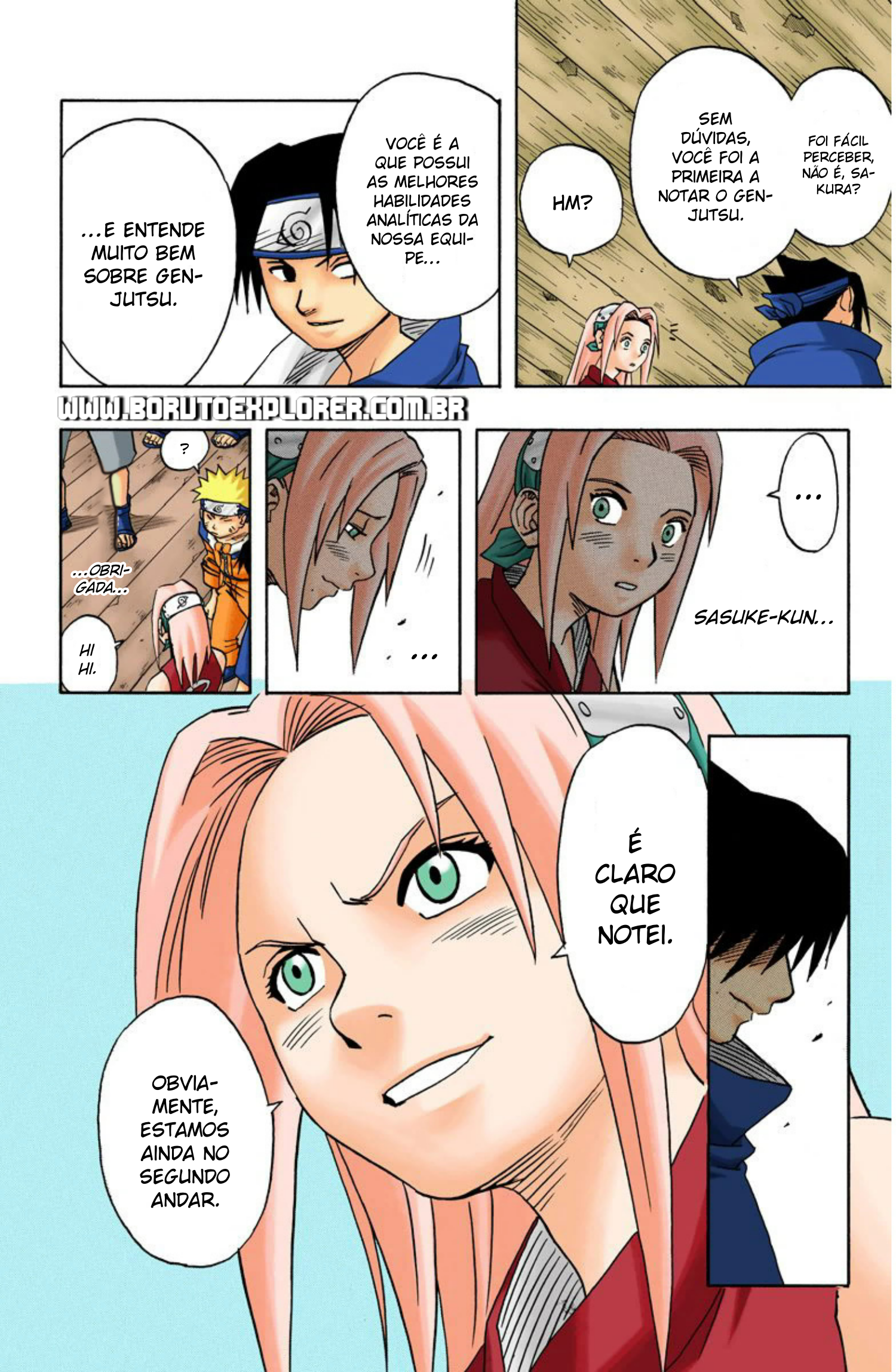 Read Naruto - Versão Colorida Oficial Manga Online