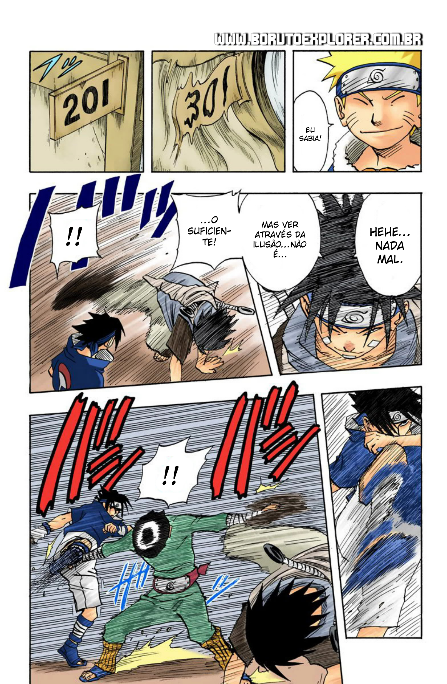 Read Naruto - Versão Colorida Oficial Manga Online