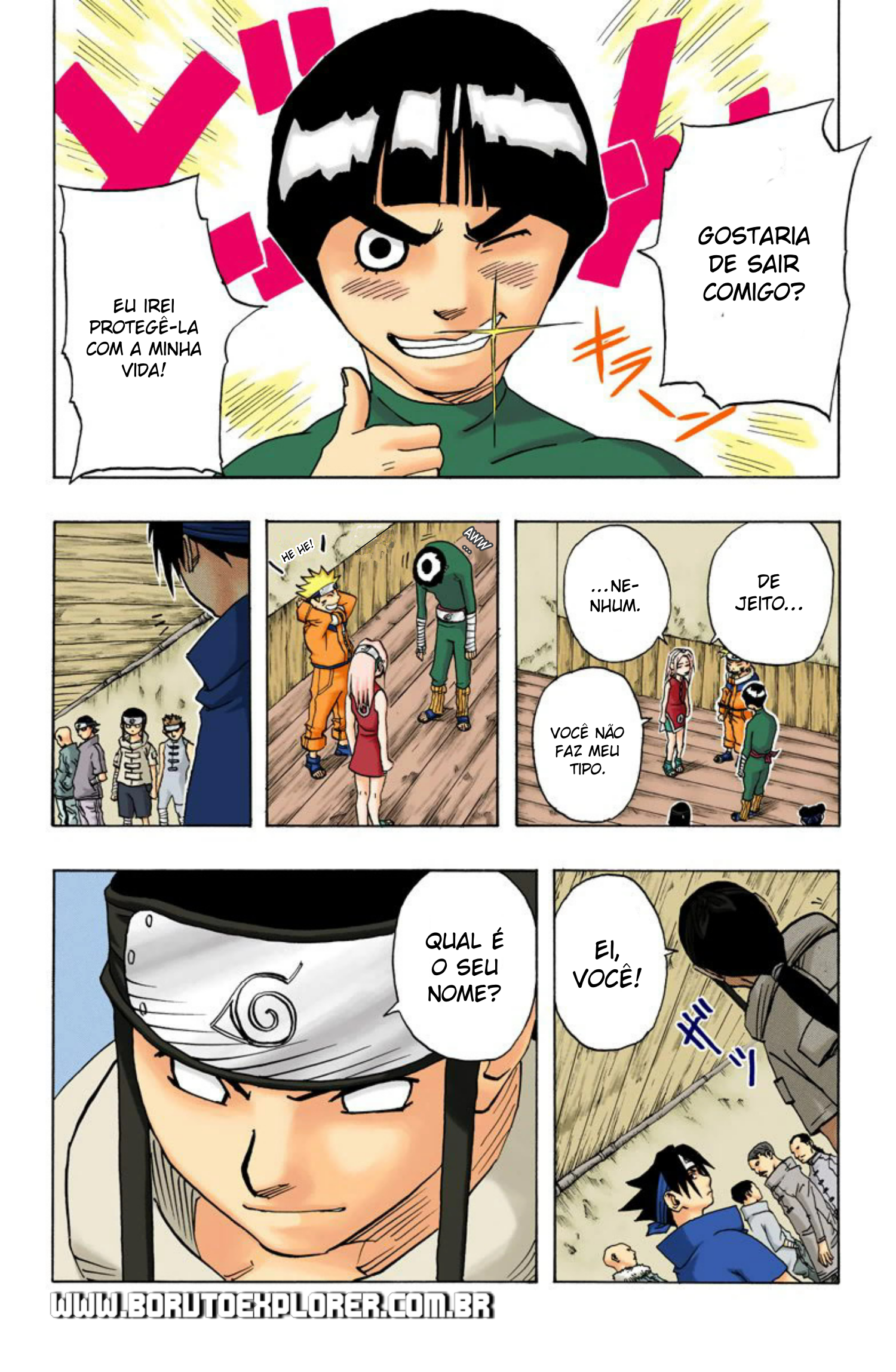 Read Naruto - Versão Colorida Oficial Manga Online