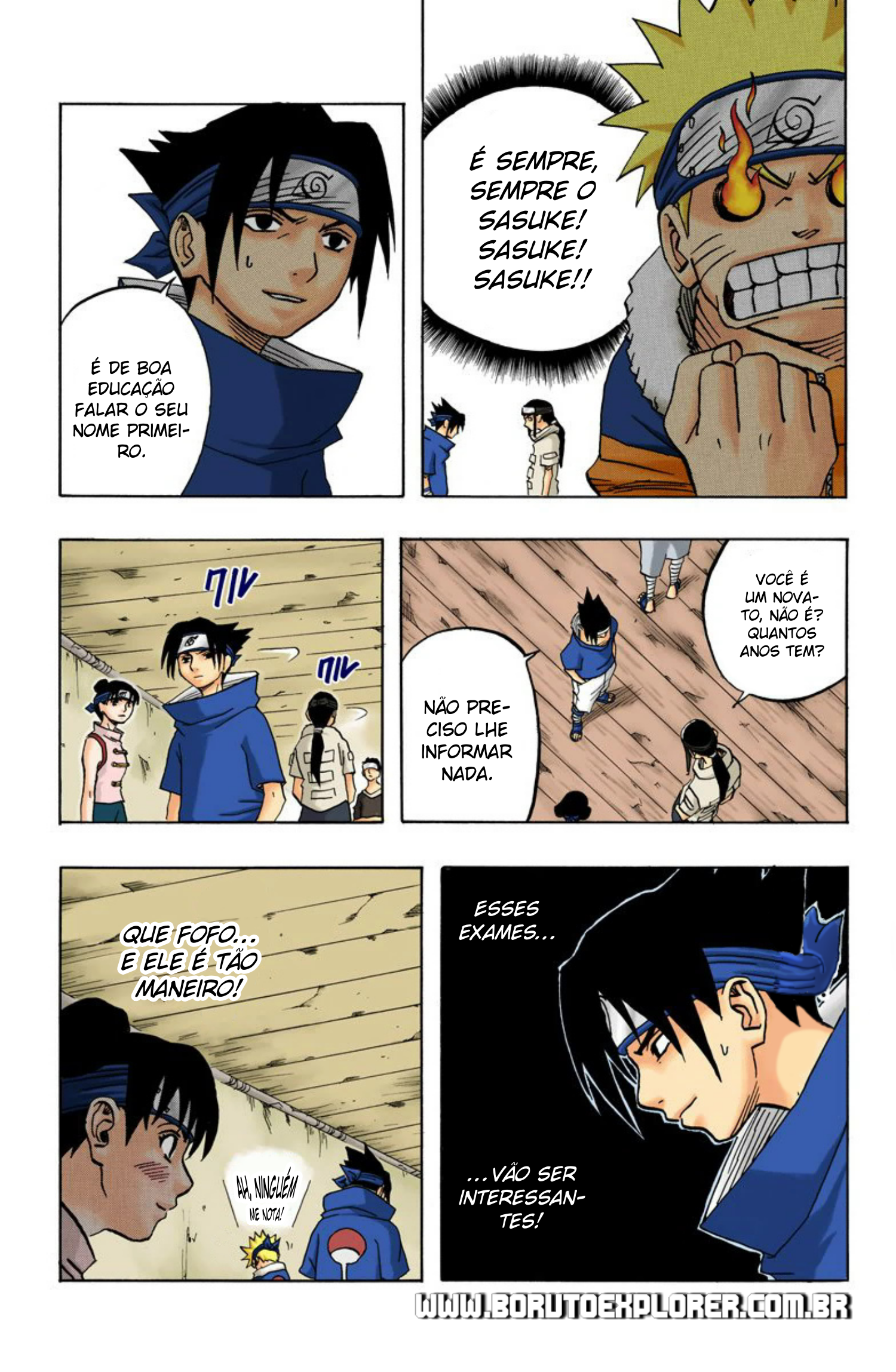 Read Naruto - Versão Colorida Oficial Manga Online