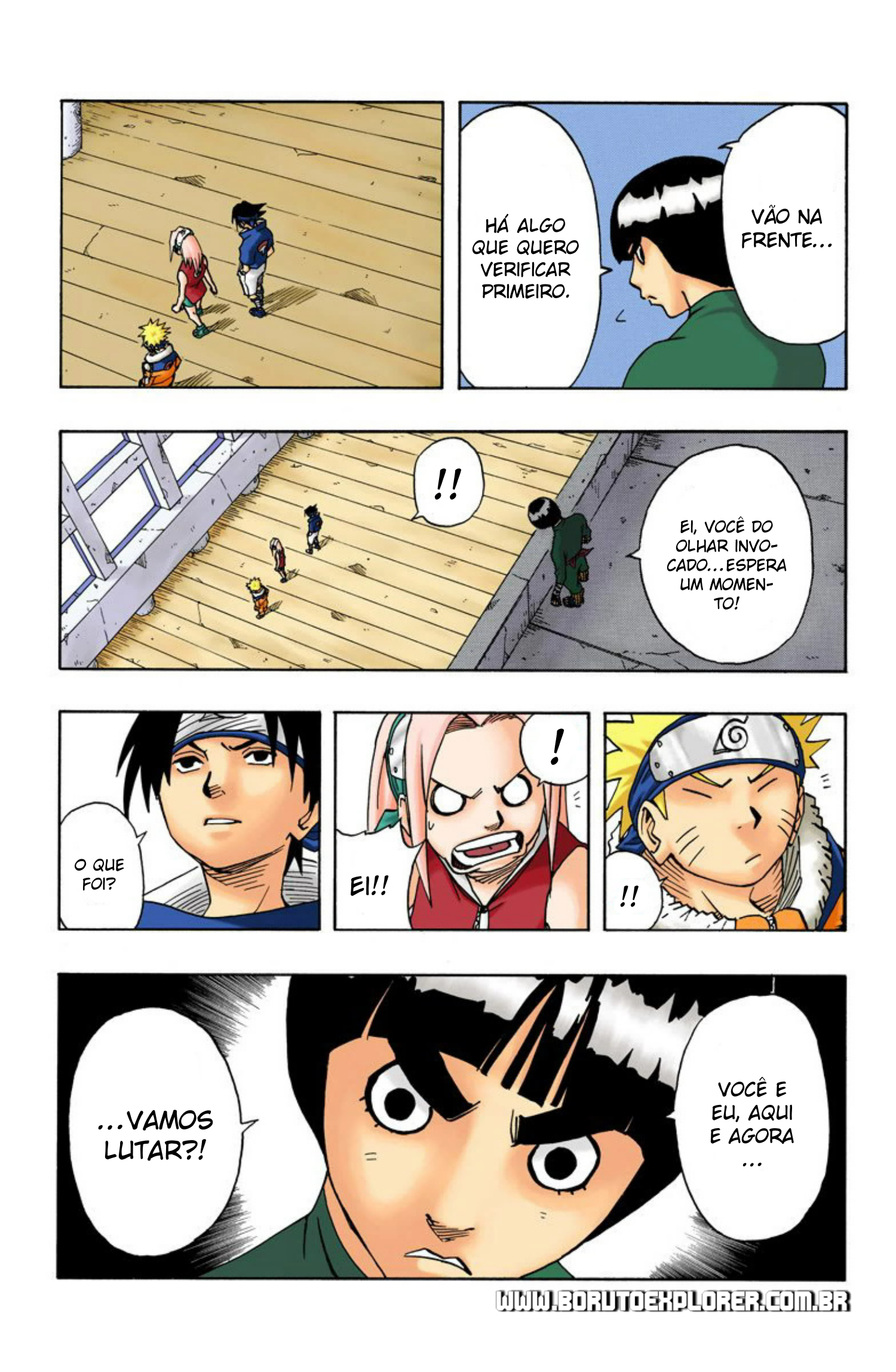 Read Naruto - Versão Colorida Oficial Manga Online