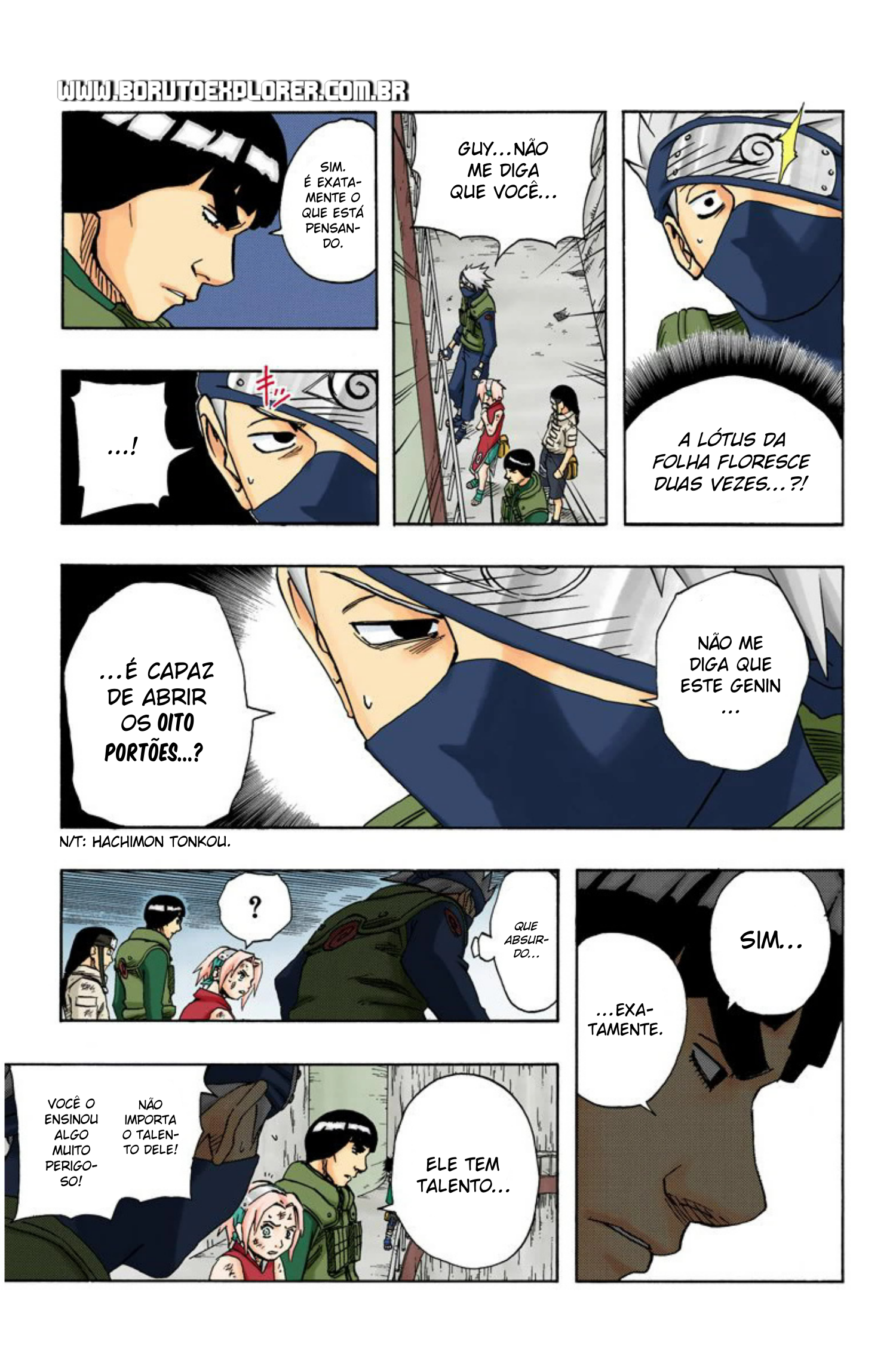 Read Naruto - Versão Colorida Oficial Manga Online