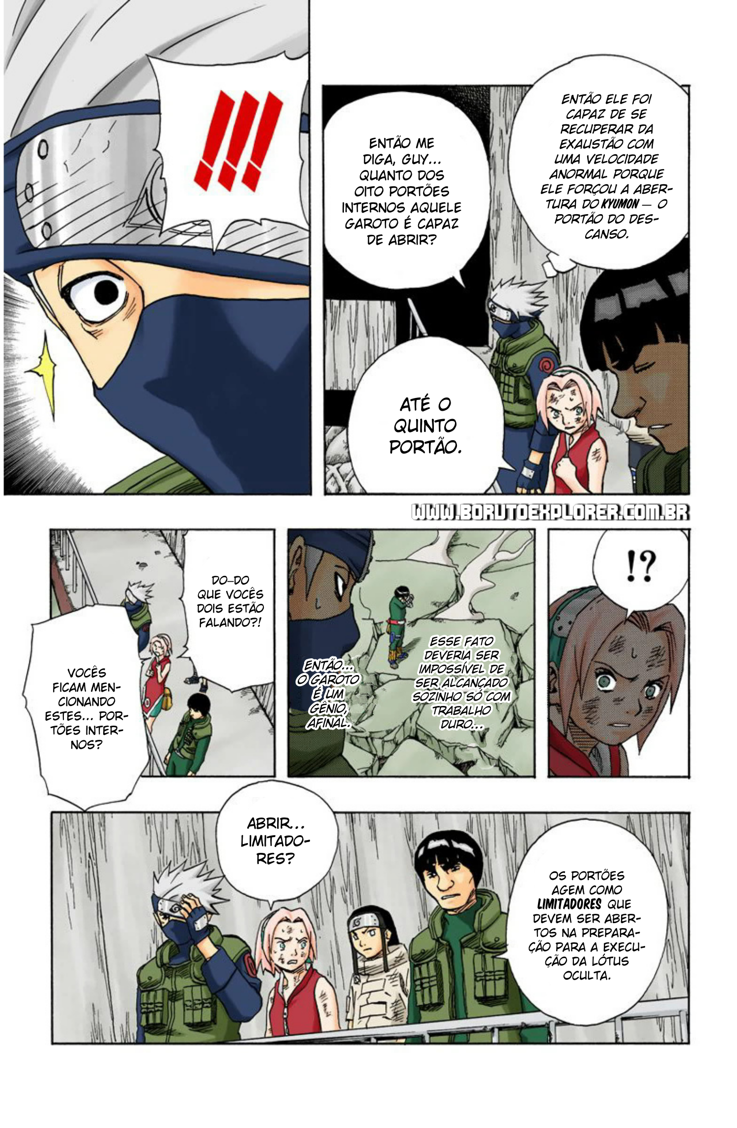 Read Naruto - Versão Colorida Oficial Manga Online