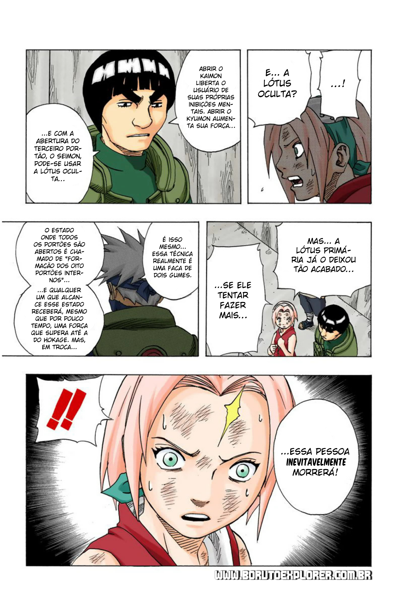 Read Naruto - Versão Colorida Oficial Manga Online