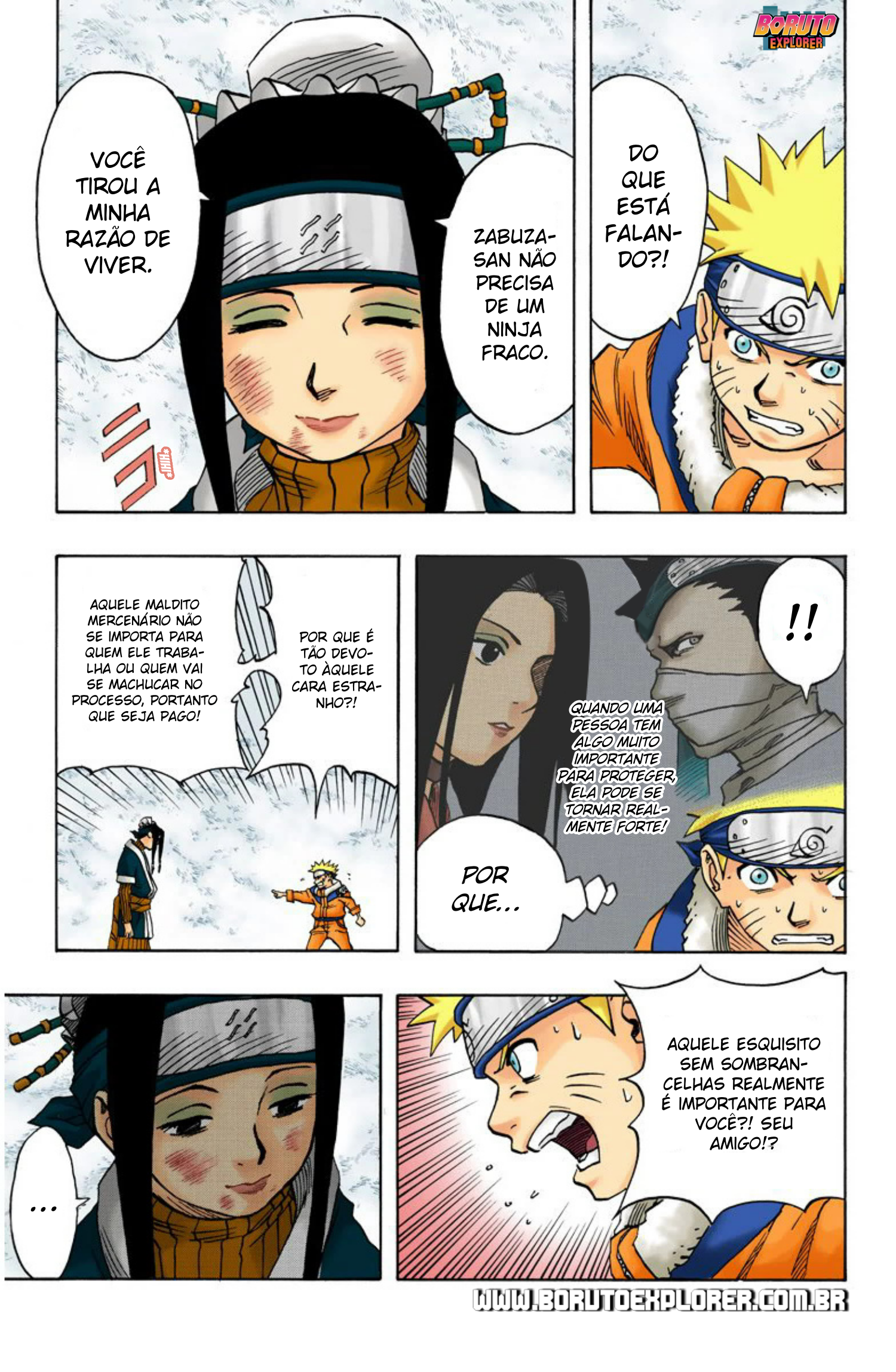 Read Naruto - Versão Colorida Oficial Manga Online