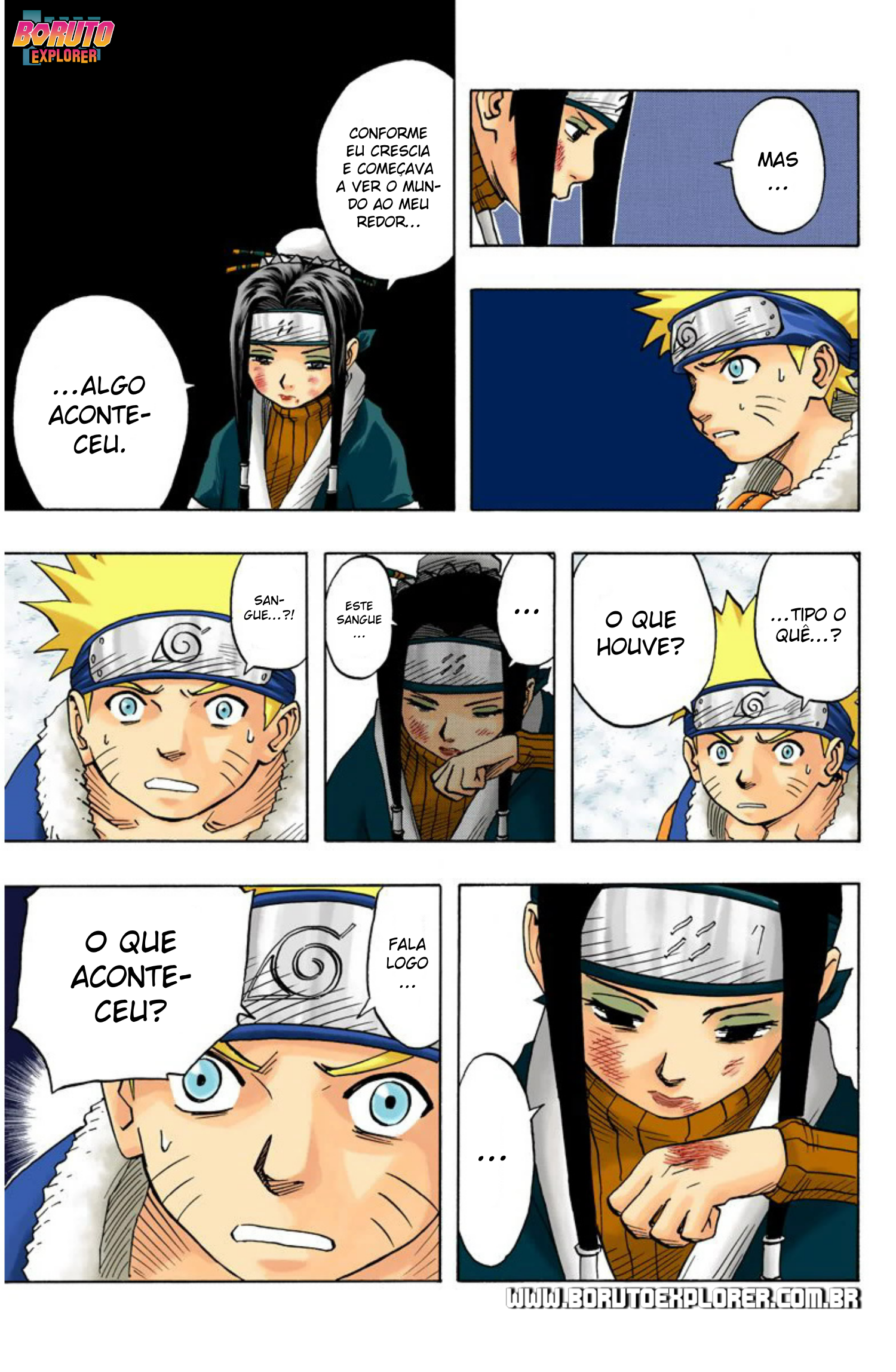 Read Naruto - Versão Colorida Oficial Manga Online