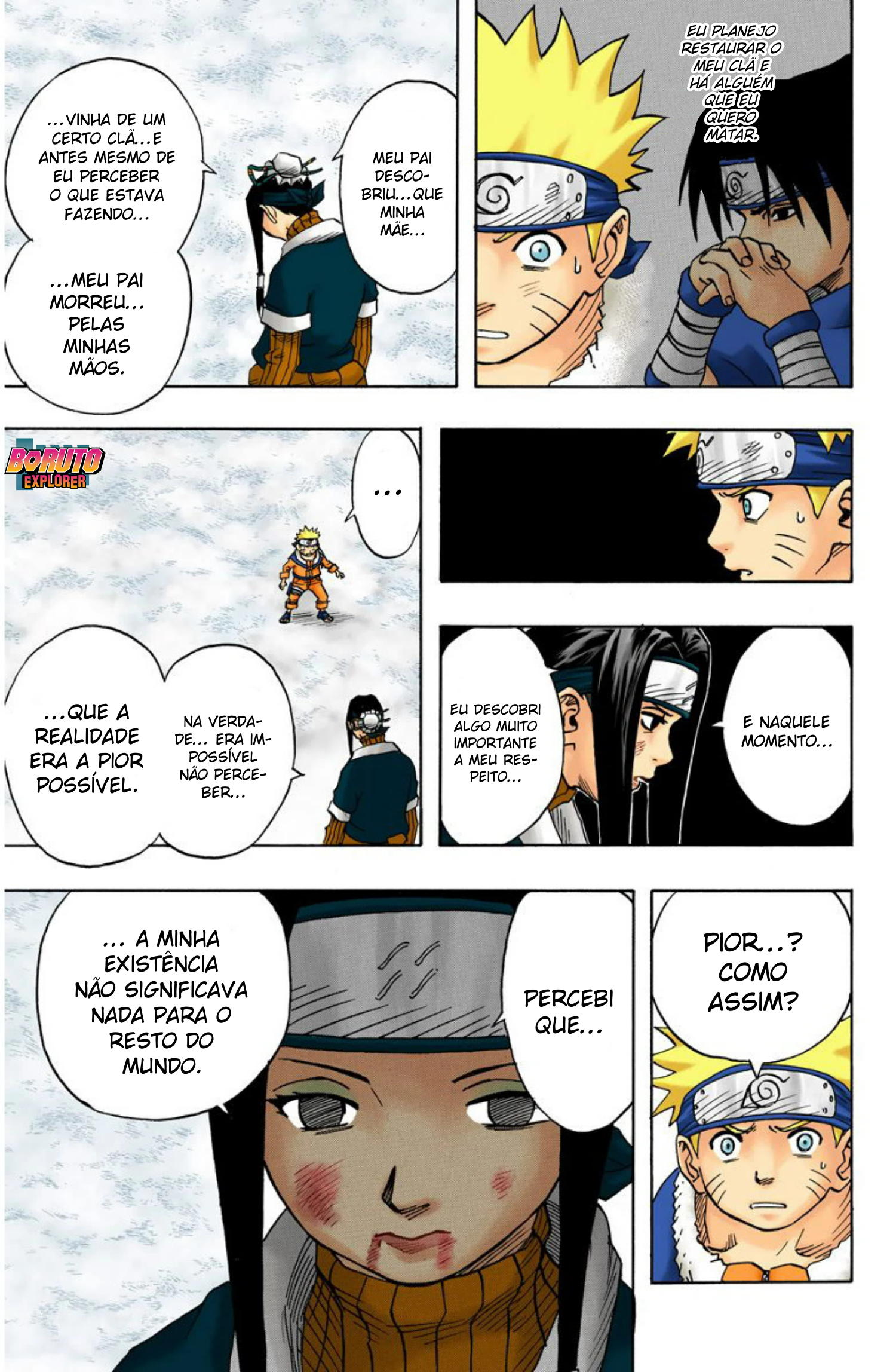 Read Naruto - Versão Colorida Oficial Manga Online