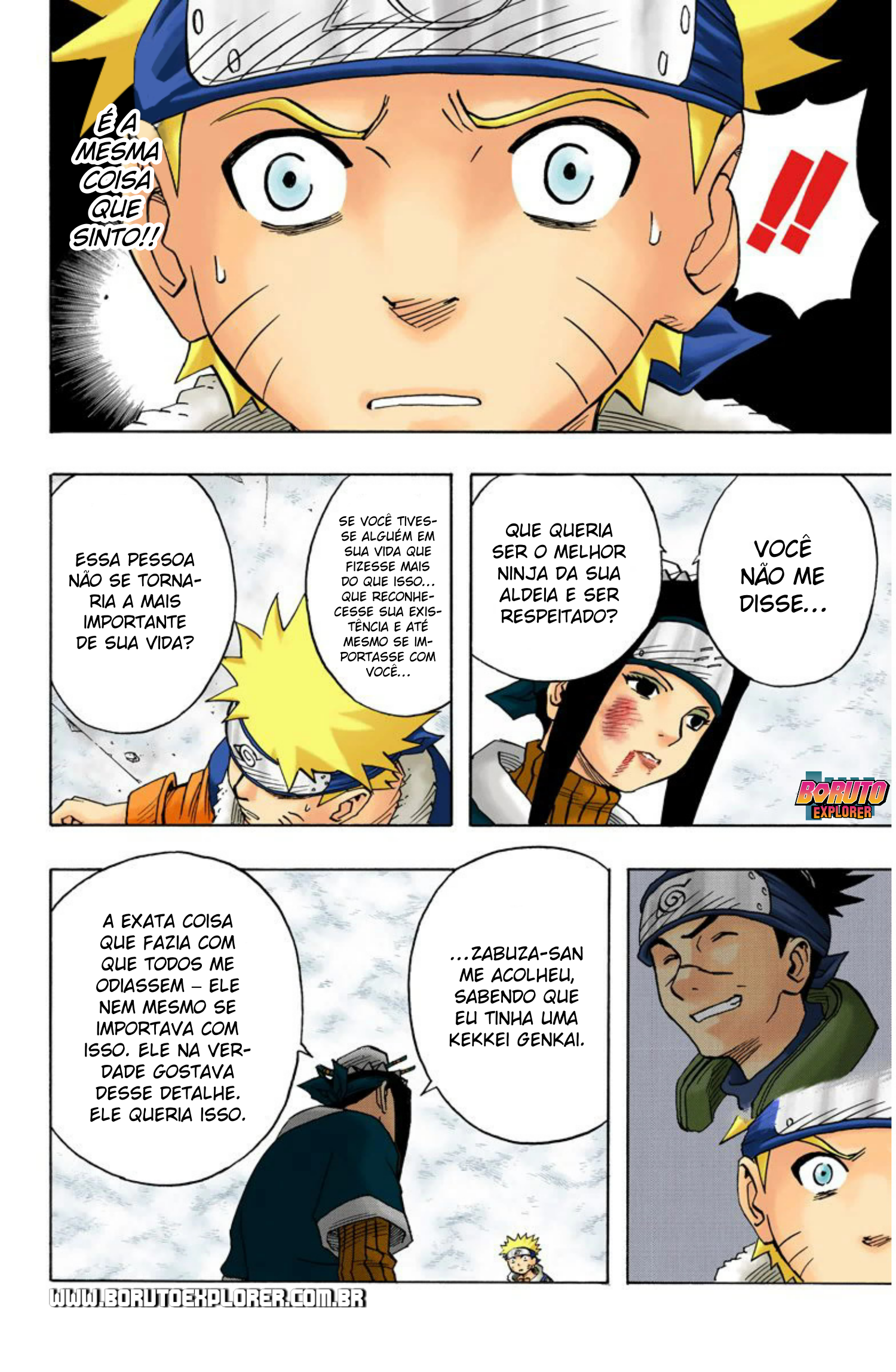 Read Naruto - Versão Colorida Oficial Manga Online