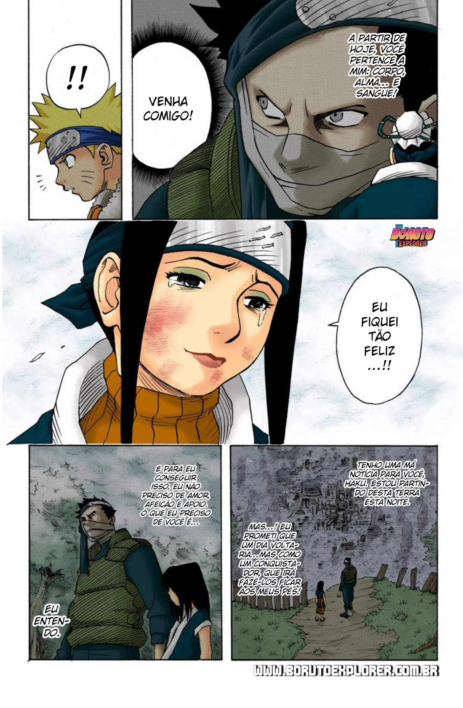 Read Naruto - Versão Colorida Oficial Manga Online