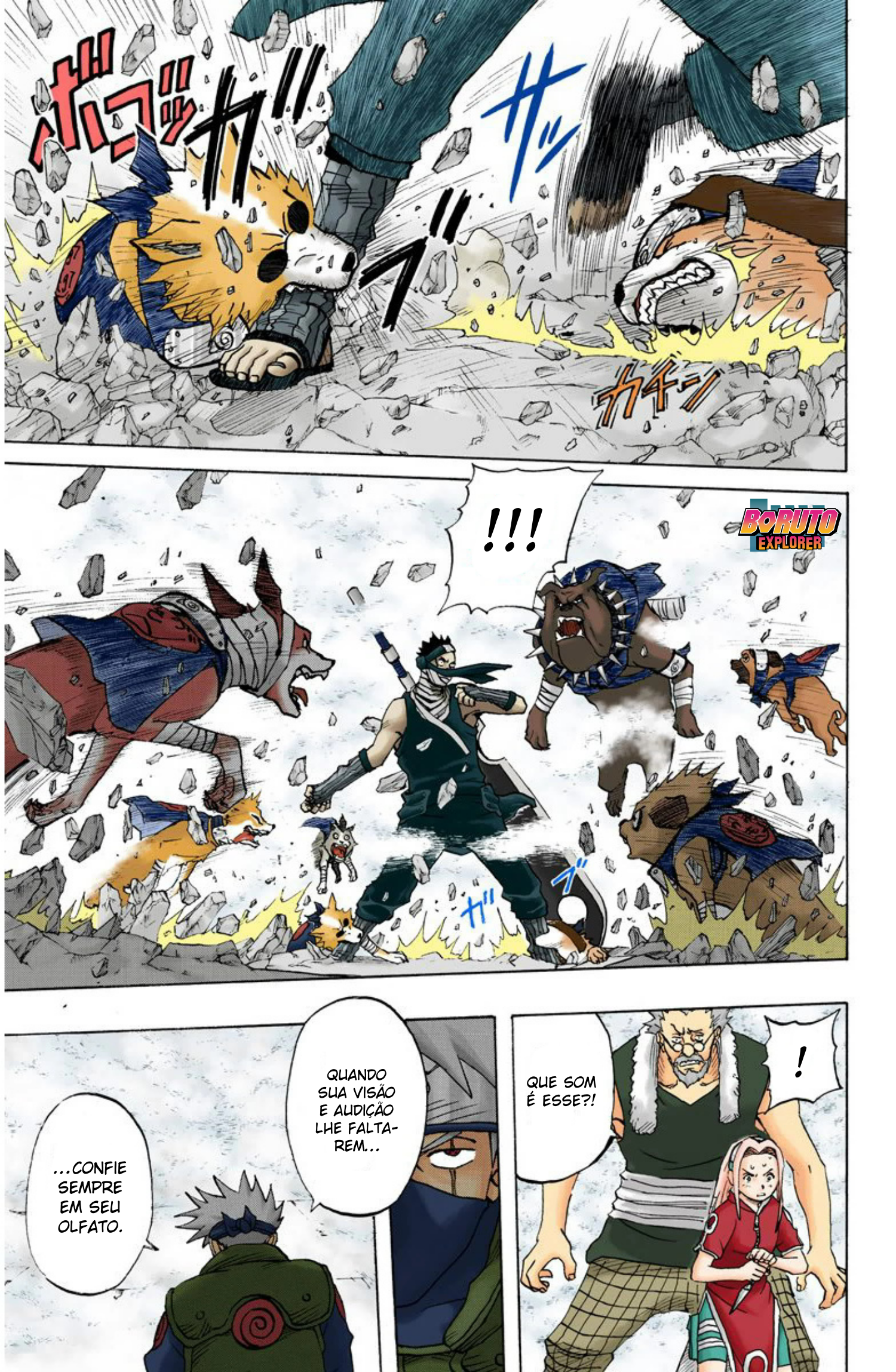 Read Naruto - Versão Colorida Oficial Manga Online