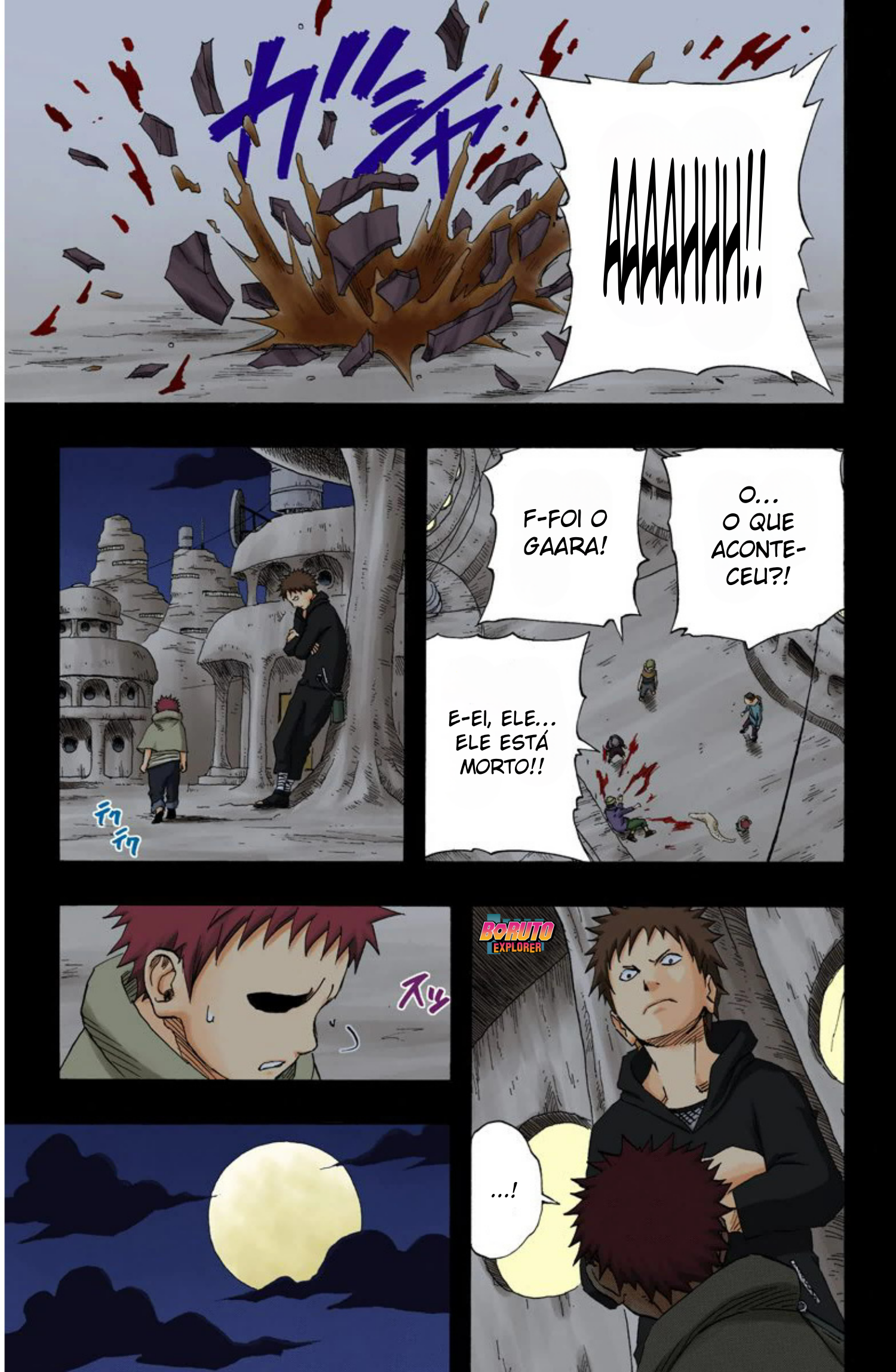 Read Naruto - Versão Colorida Oficial Manga Online