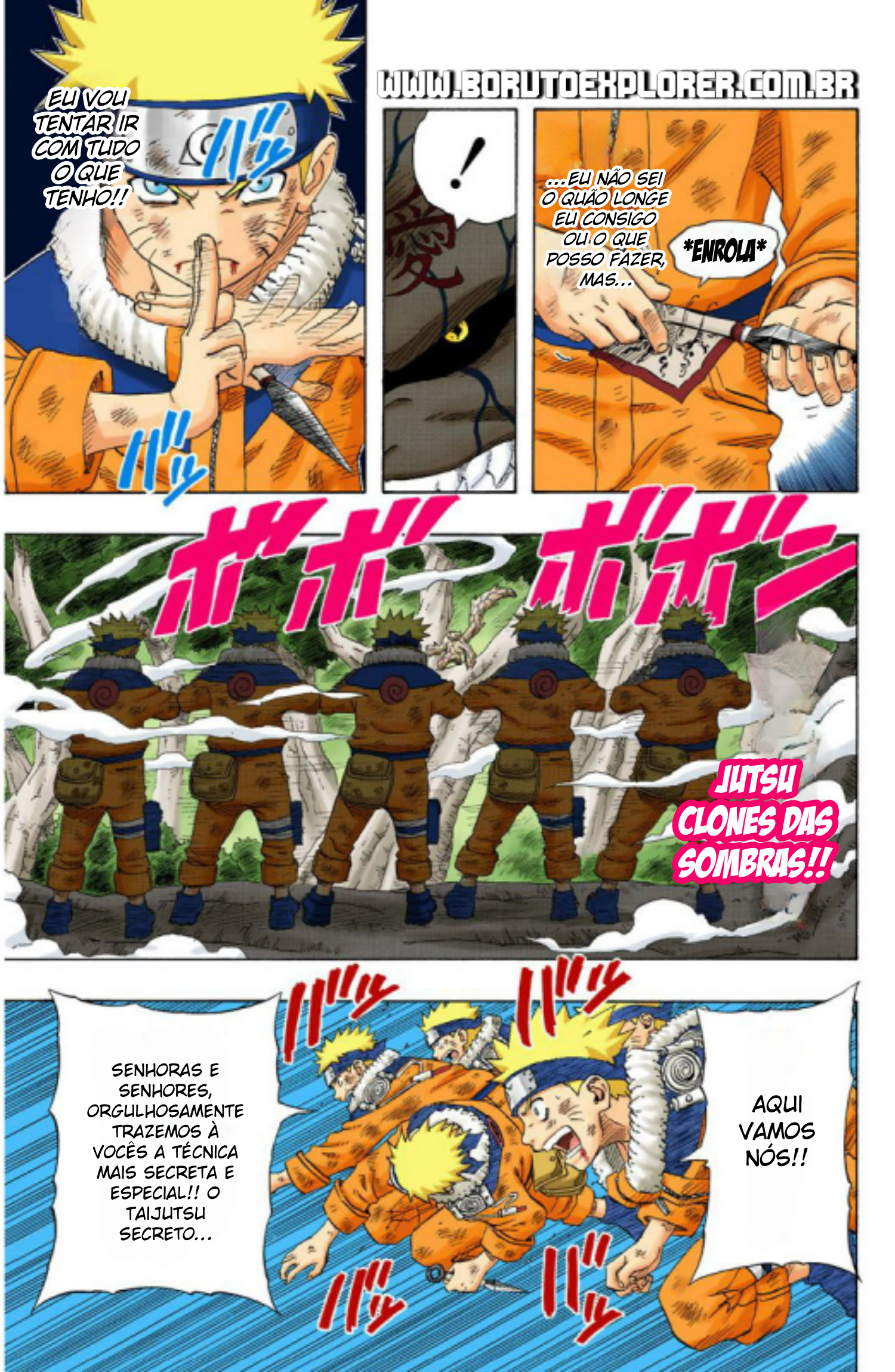 Read Naruto - Versão Colorida Oficial Manga Online