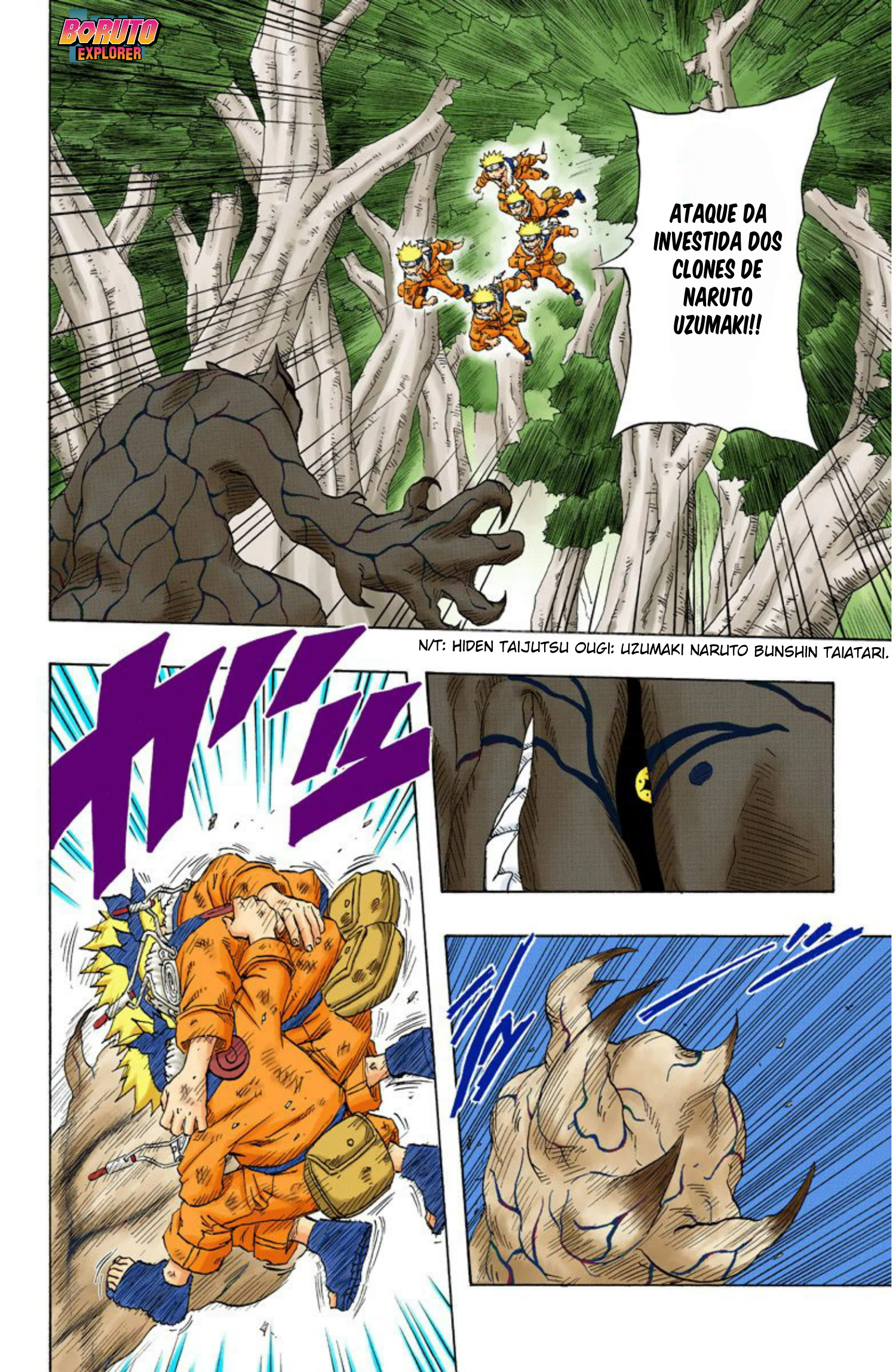 Read Naruto - Versão Colorida Oficial Manga Online