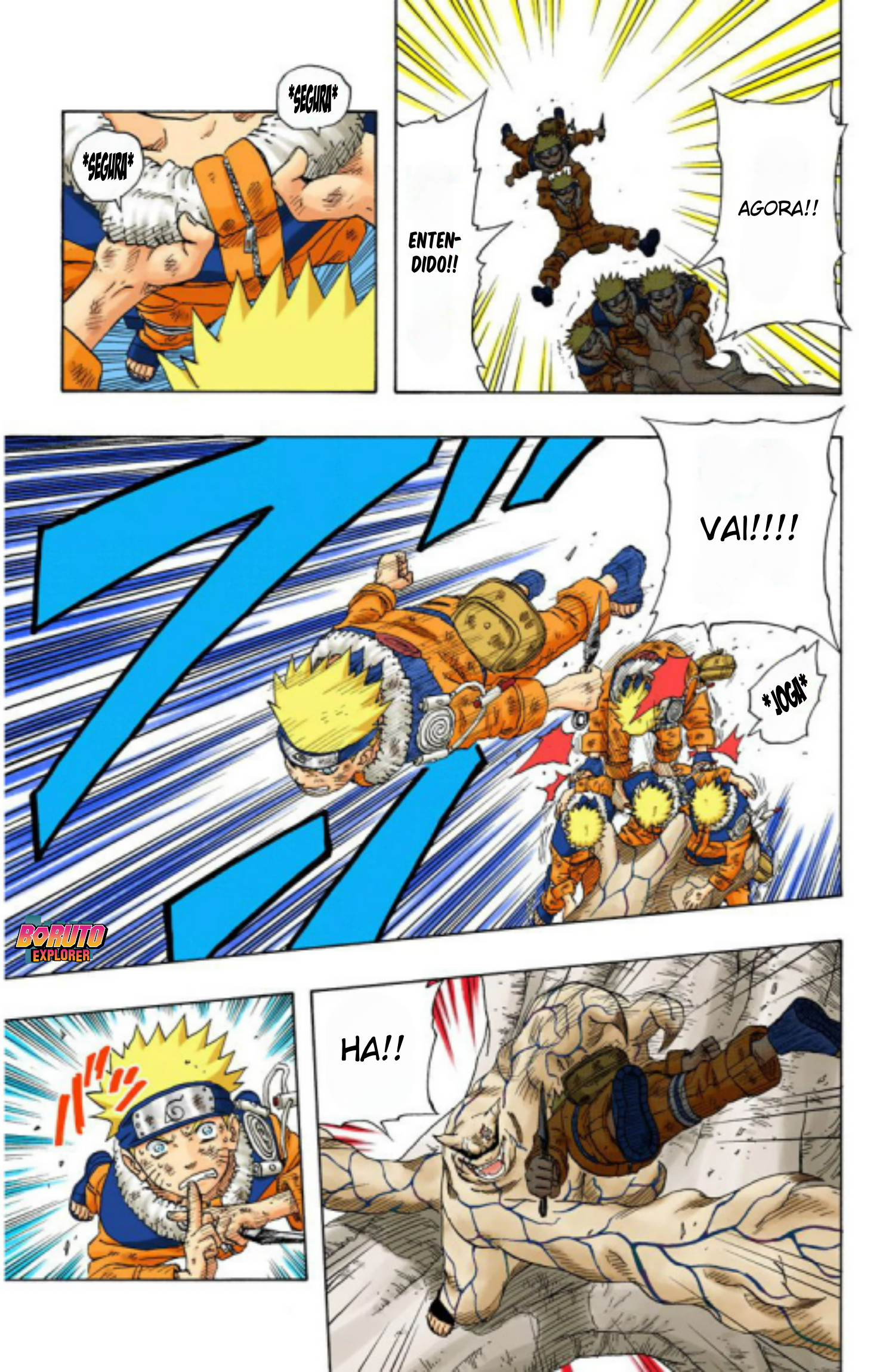 Read Naruto - Versão Colorida Oficial Manga Online