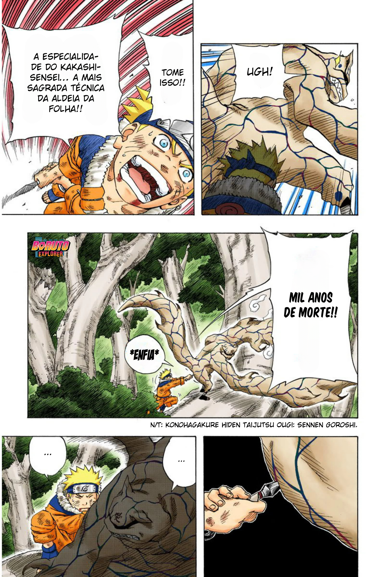 Read Naruto - Versão Colorida Oficial Manga Online