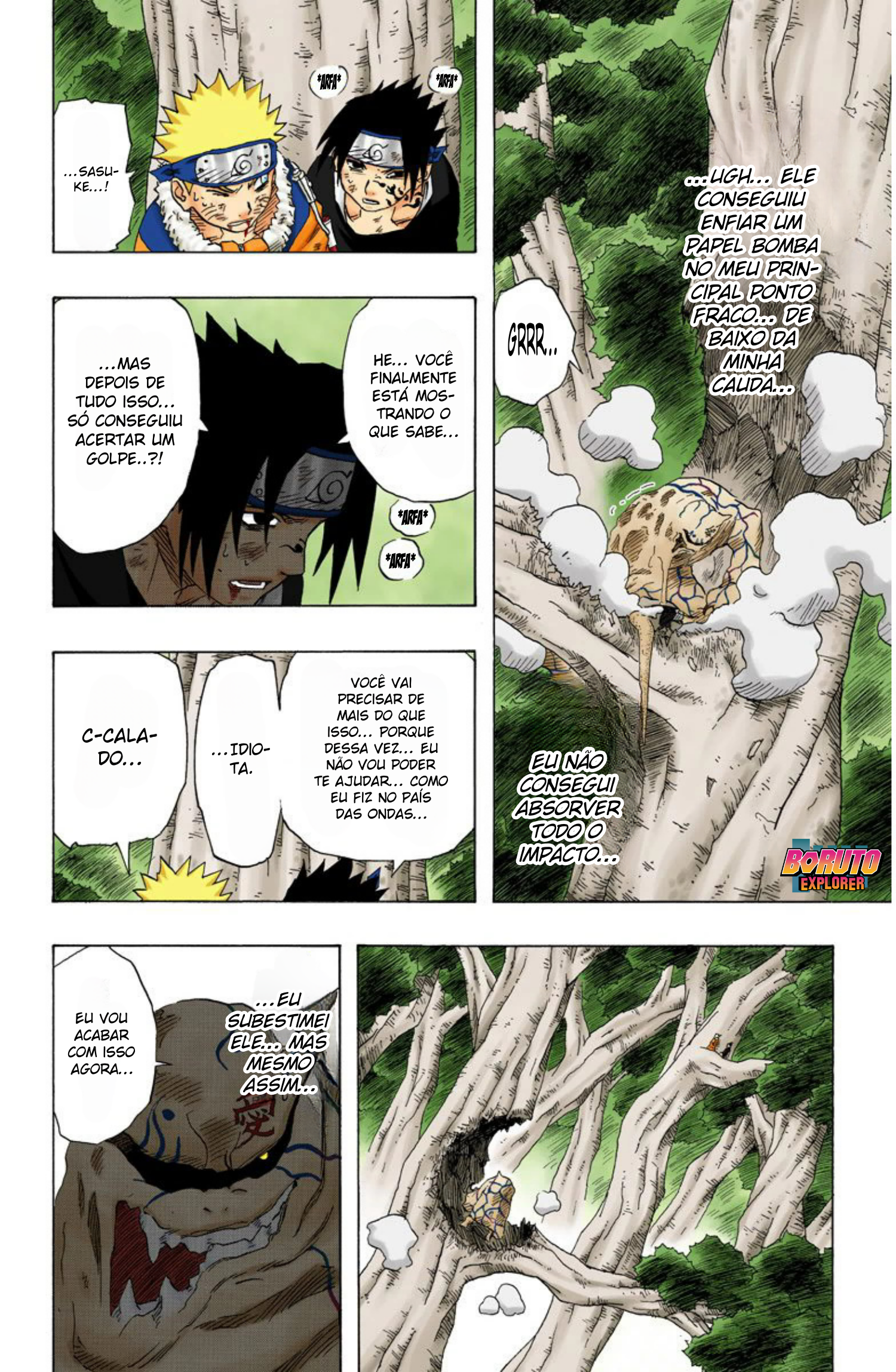 Read Naruto - Versão Colorida Oficial Manga Online