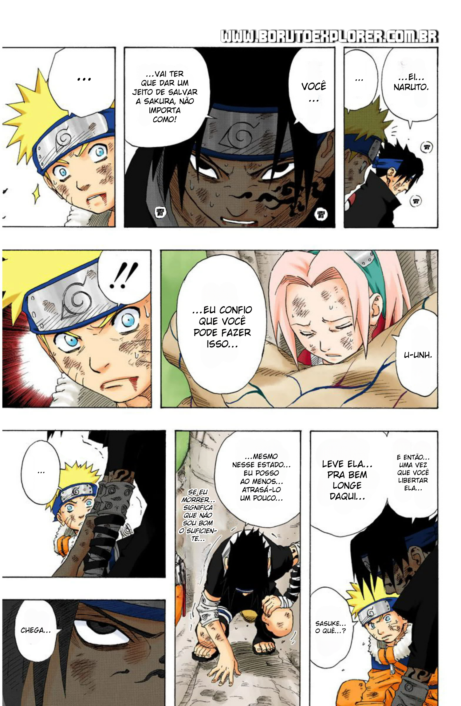 Read Naruto - Versão Colorida Oficial Manga Online