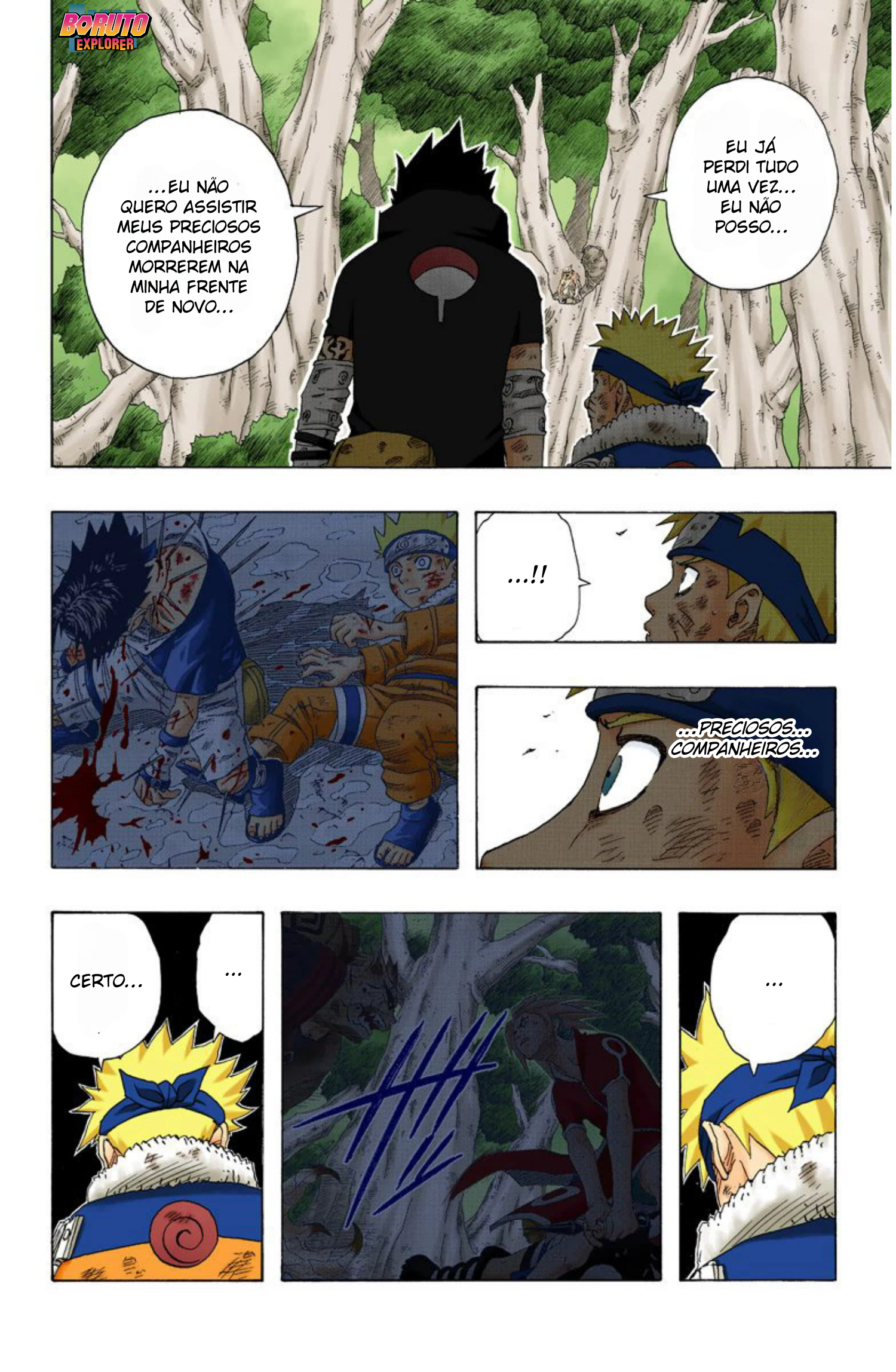 Read Naruto - Versão Colorida Oficial Manga Online