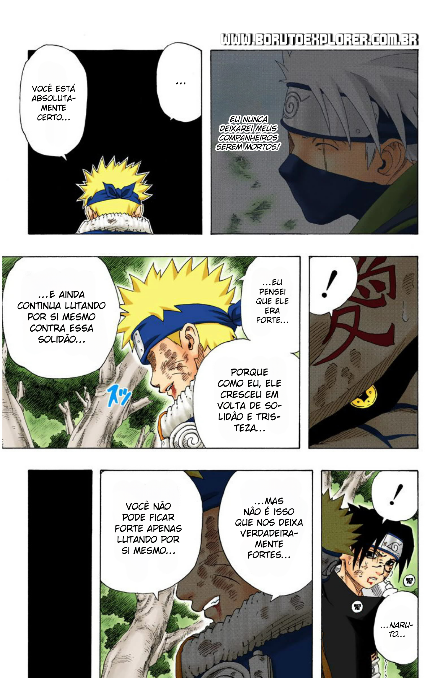 Read Naruto - Versão Colorida Oficial Manga Online