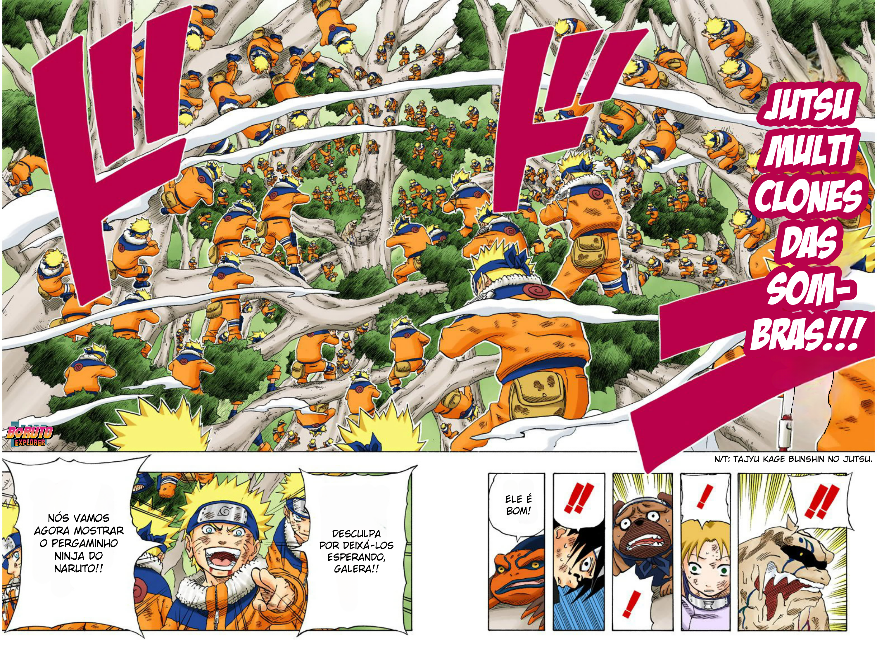 Read Naruto - Versão Colorida Oficial Manga Online