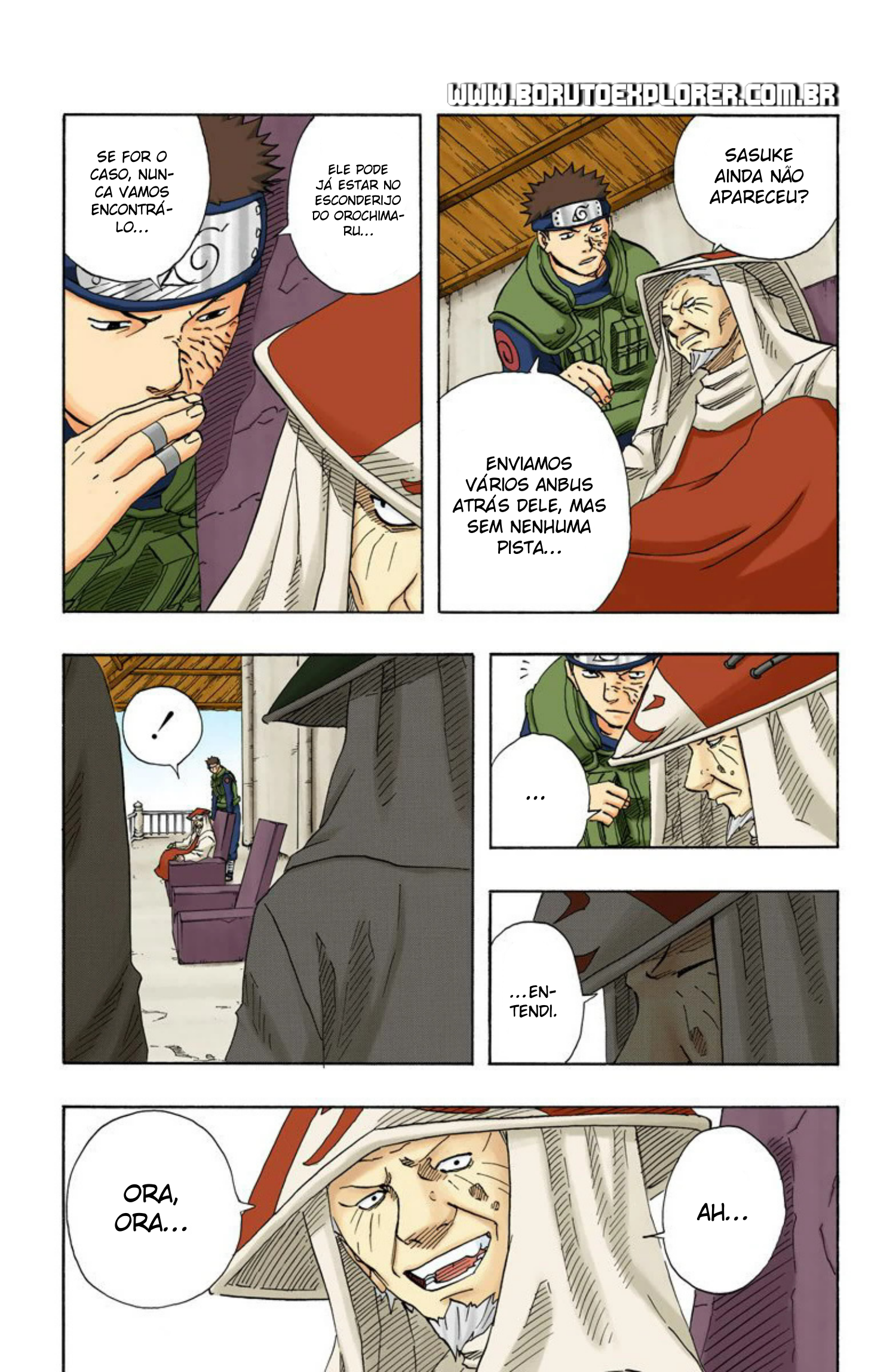 Read Naruto - Versão Colorida Oficial Manga Online