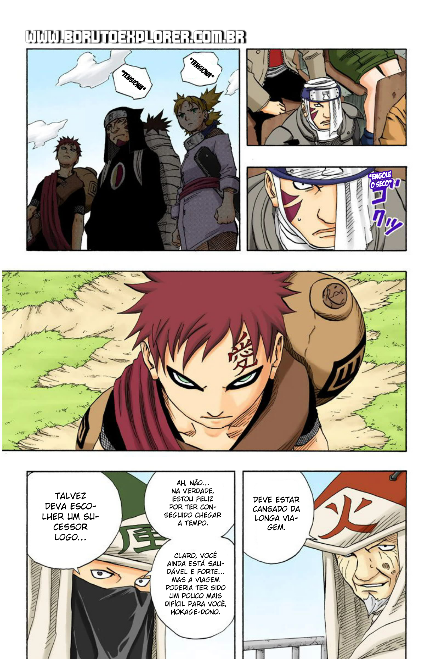 Read Naruto - Versão Colorida Oficial Manga Online