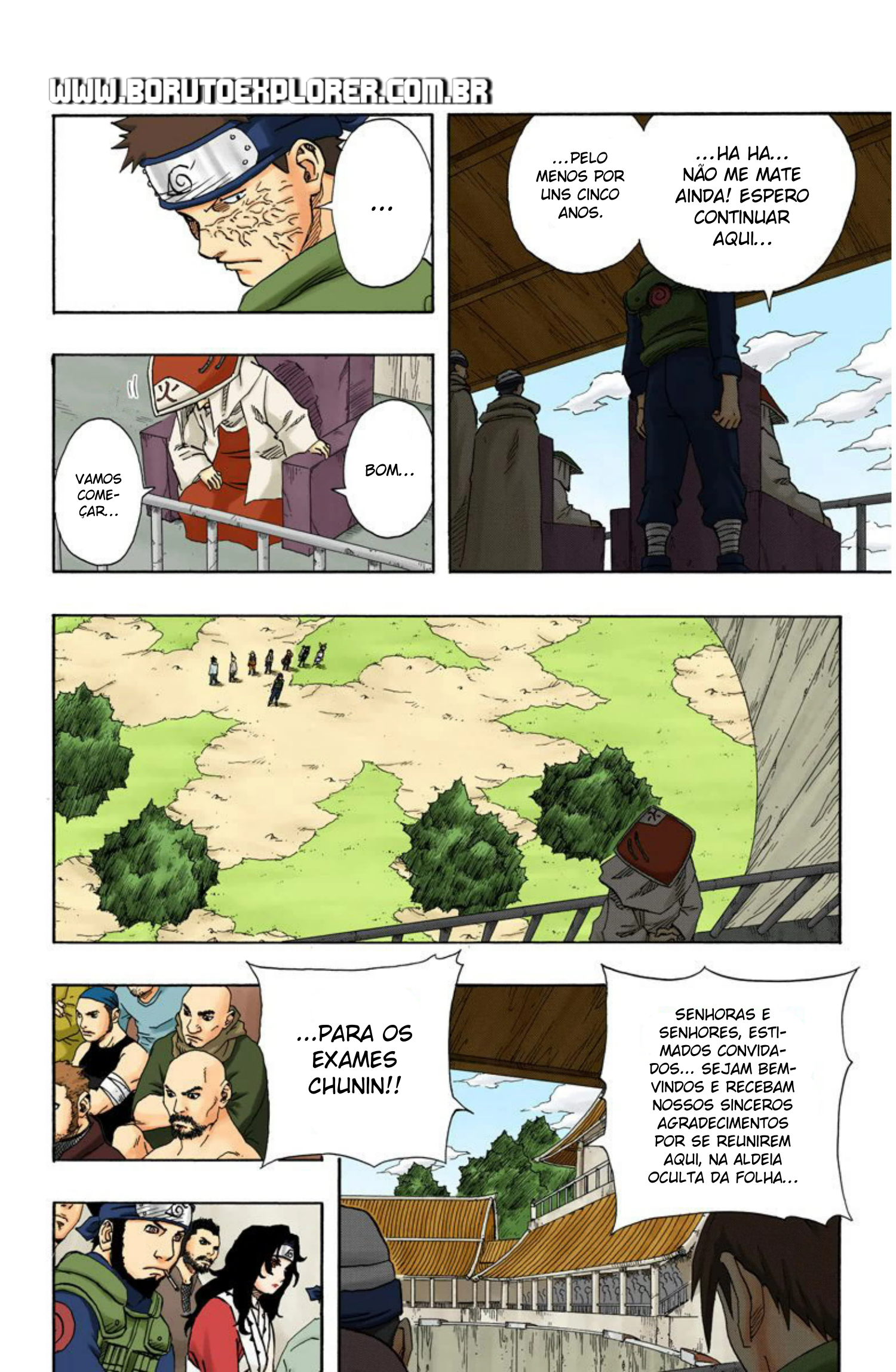 Read Naruto - Versão Colorida Oficial Manga Online